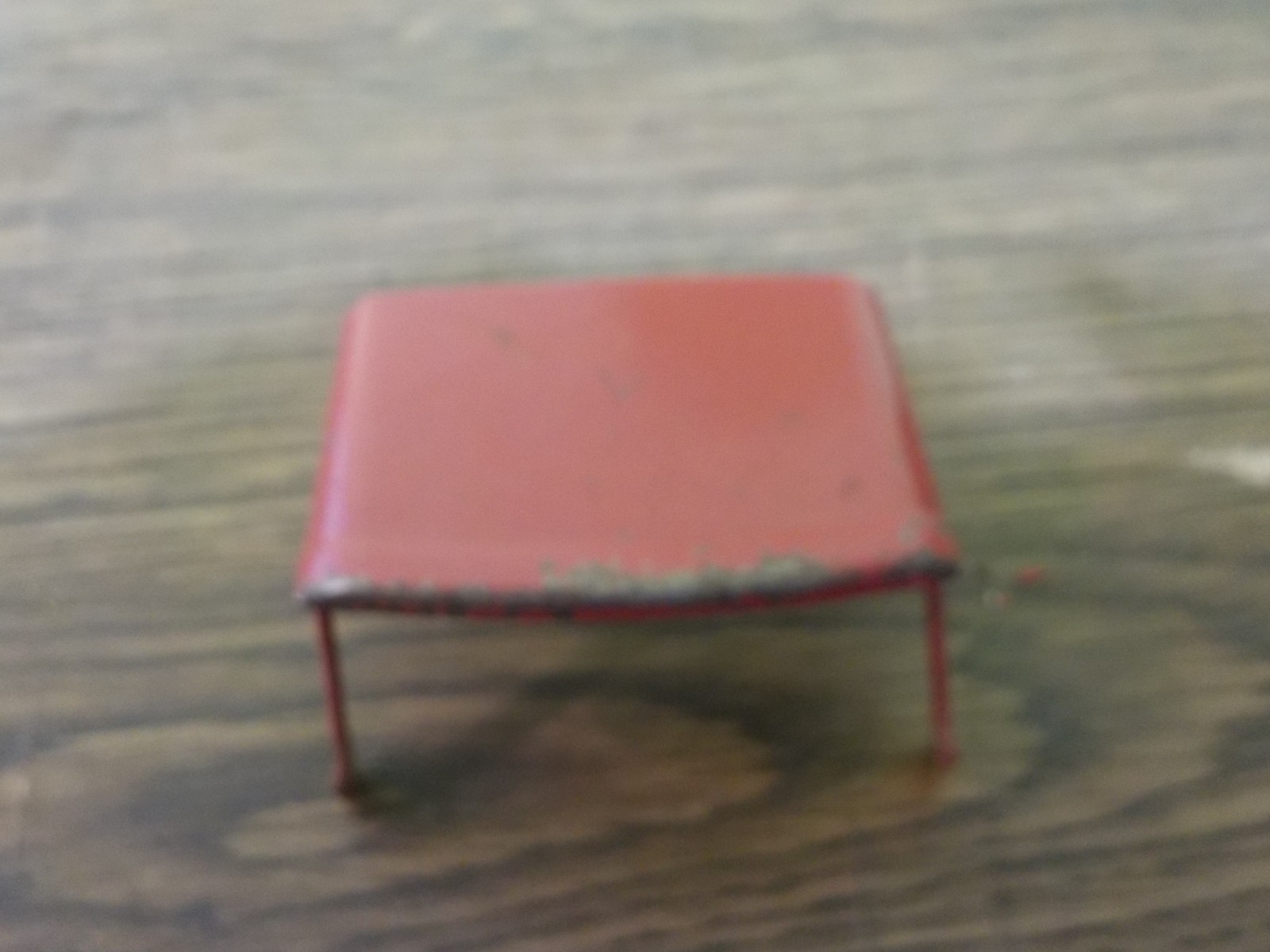 vintage tonka mini or little jeep truck red top for parts