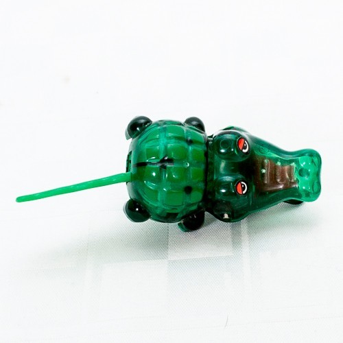 VTG 2001 Tomy Tubbies Alligator 4″ Wind Up Bath Toy WORKS