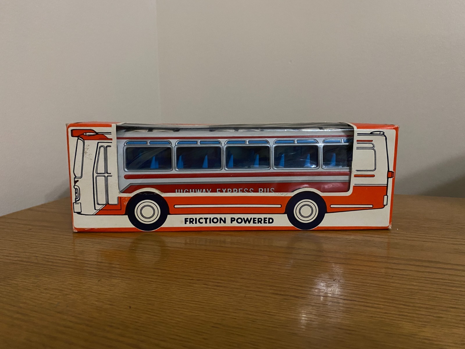 TN Nomura Tin Friction Bus & Box New in Box TA-71