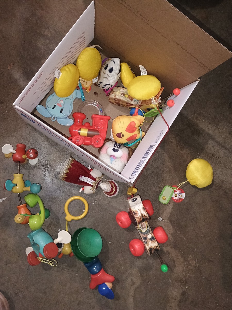 Vintage Baby and Toddler Toy Lot