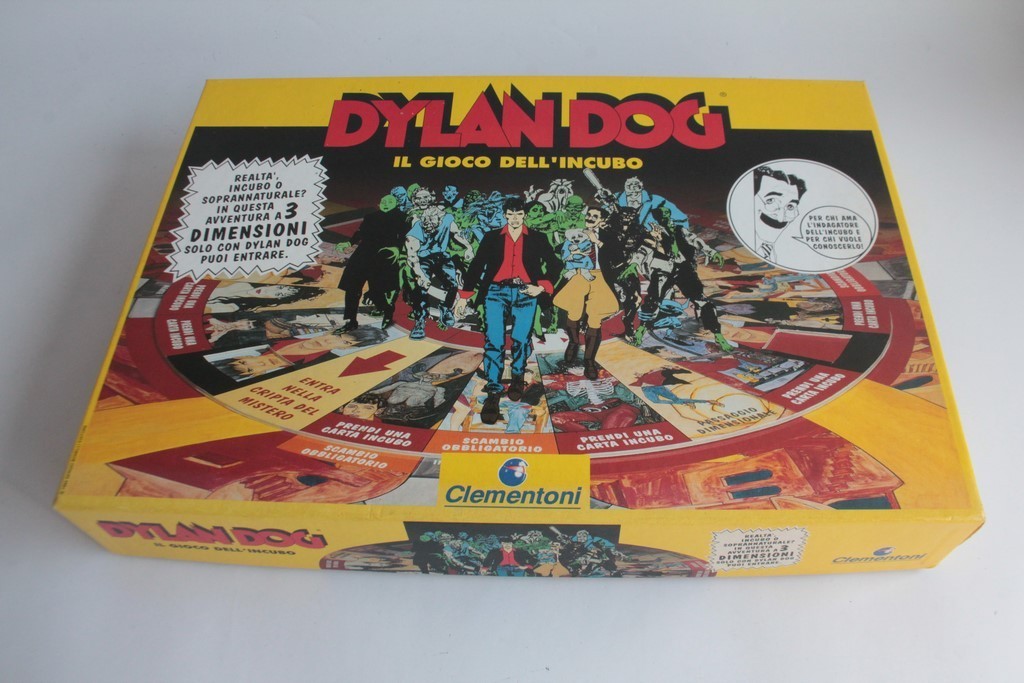 Board games Dylan DOG Il gioco dell incubo Italian version 1994 (60693)