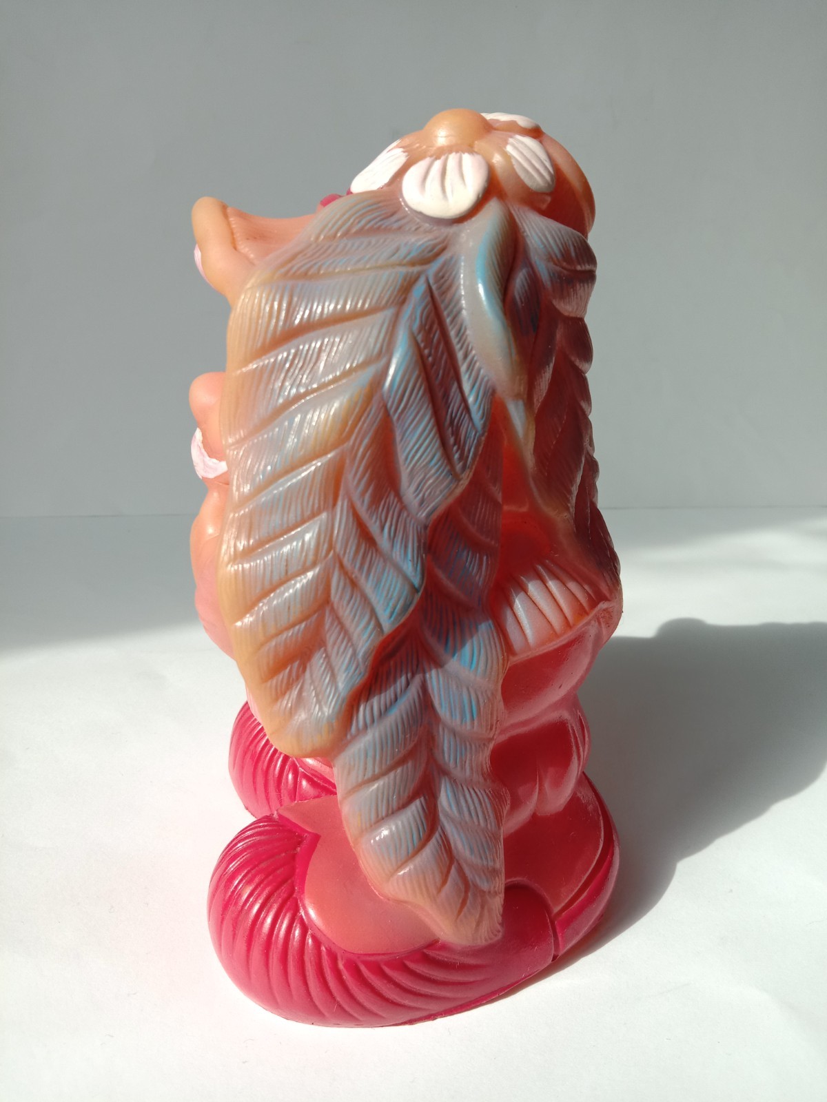 Vintage rubber toy “Good Forest Grandfather” from the USSR period