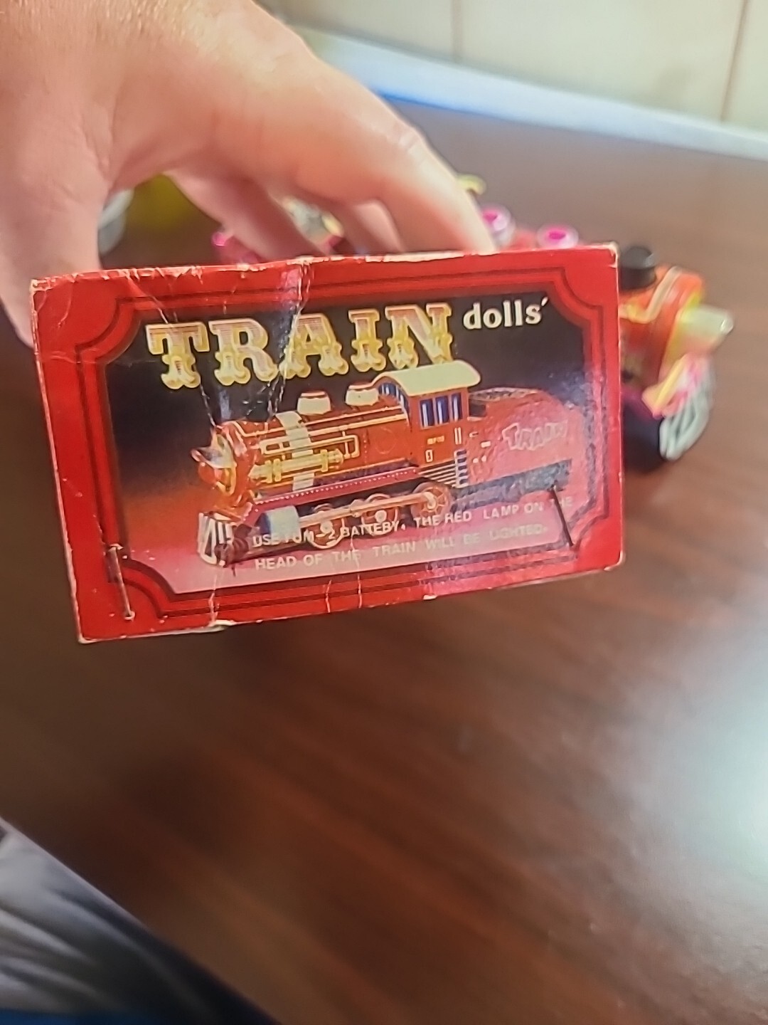 Mf 170 Dolls’ Train Steam Locomotive Tin Toys China Boxed MF 170 Friction