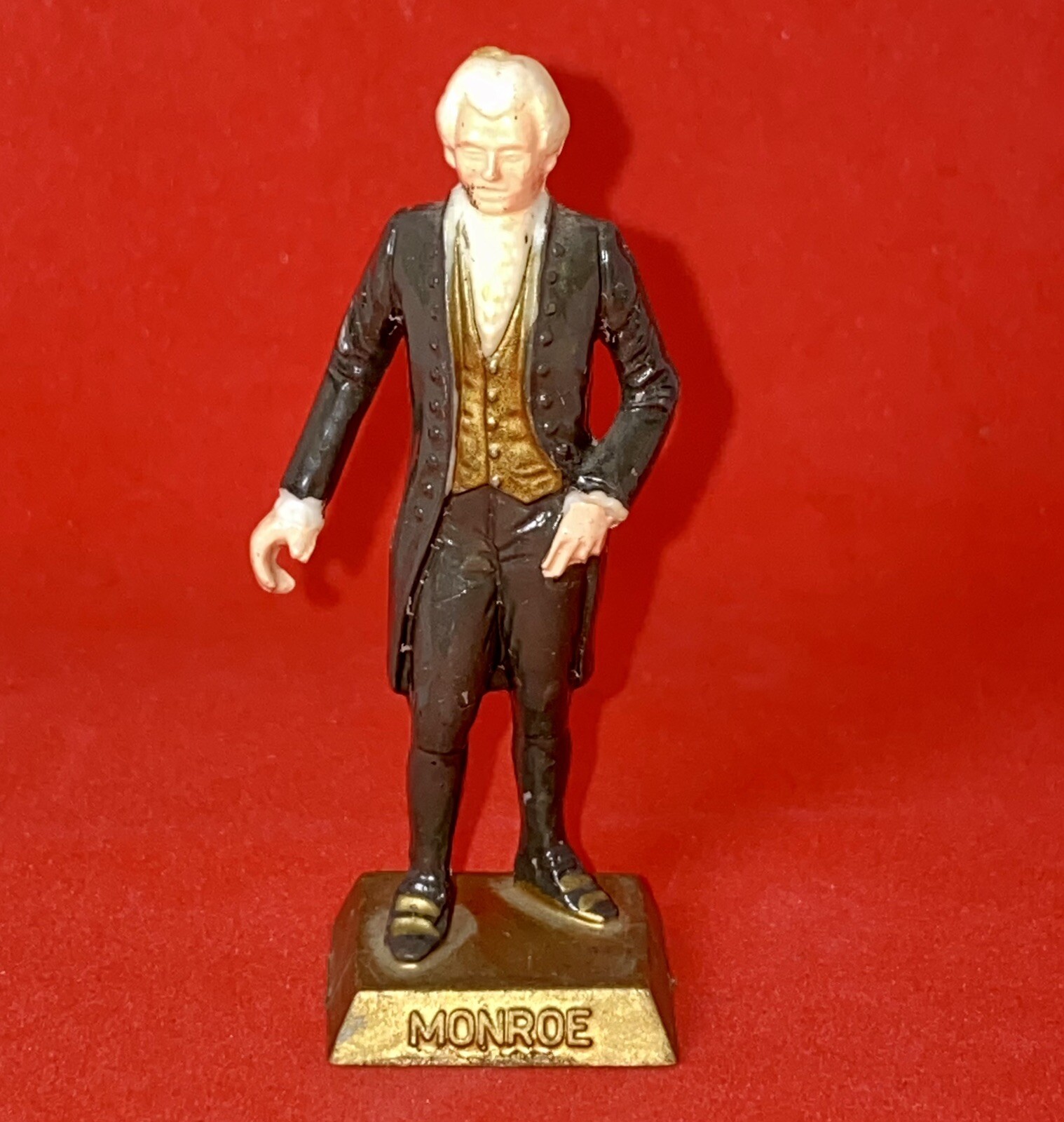 Vintage 1960’s MARX US President JAMES MONROE 5th – 1817-1825