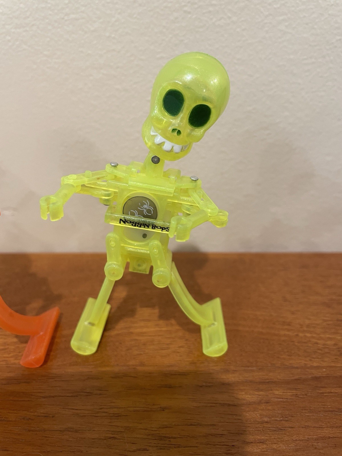 Z Wind Ups Noggin Bops Halloween Lot Skully Jack-O-Bop Frankenstein Lot of 3