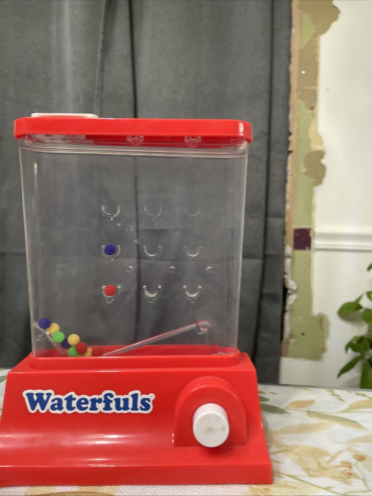 Waterfuls Wonderful Water Push Luck Skill Game Red Tic Tac Toe Sensory Playmonst