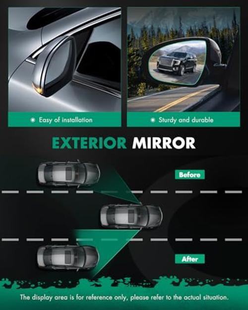 Side View Mirrors fit 1980-1996 For Ford For F-150 For F-250 For F-350 F450