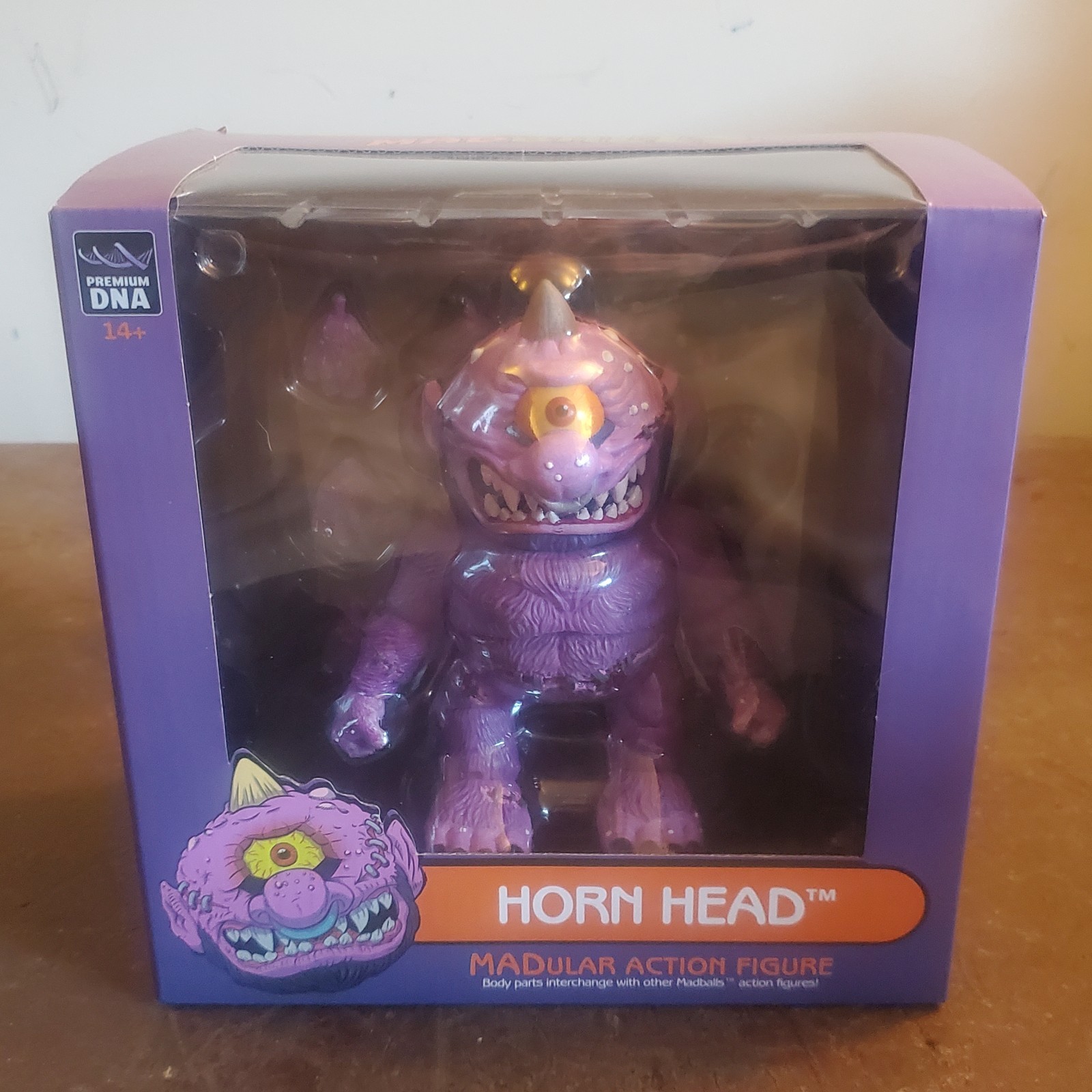 Horn Head Madular Action Figure Premium DNA 6″ MadBalls New And Sealed Fast Ship