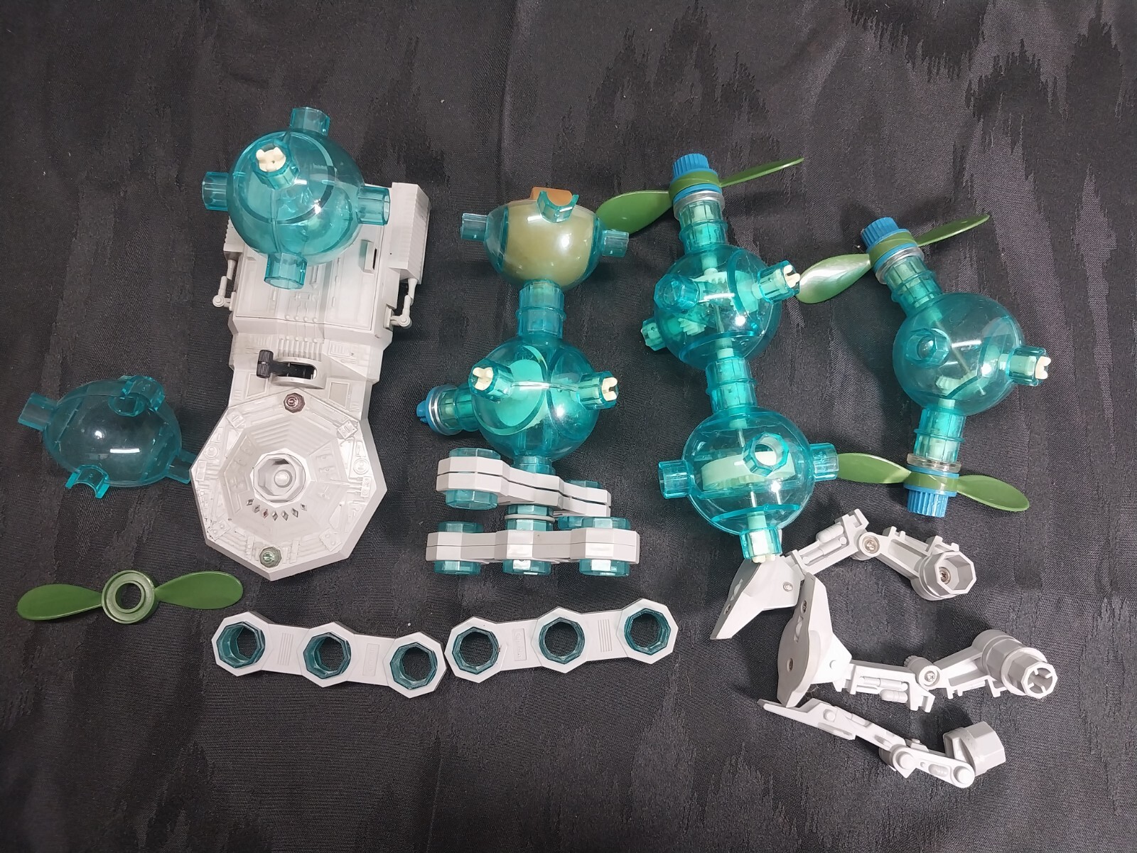 Vintage Capsela Powertram Parts Pieces Set Lot Construction