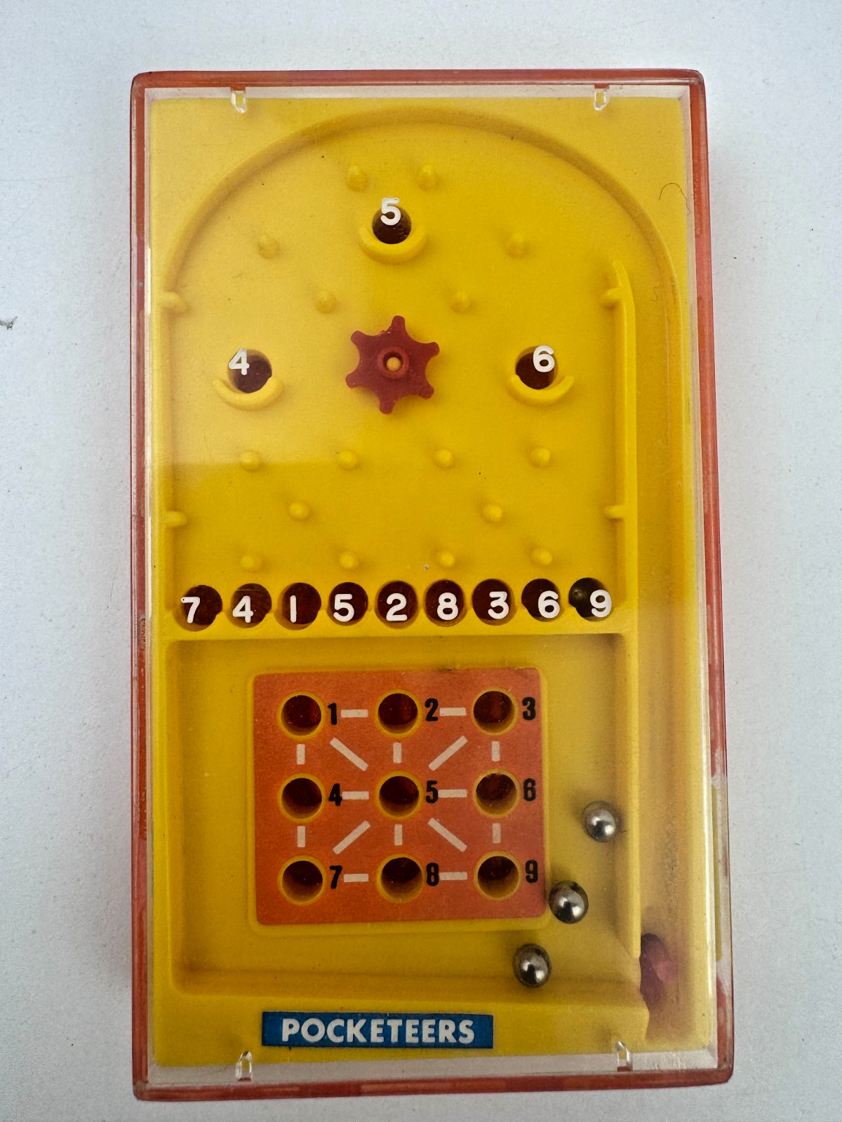 Pinball Vintage/Retro Pocketeers Game by Tomy Pocket Palitoy 1975