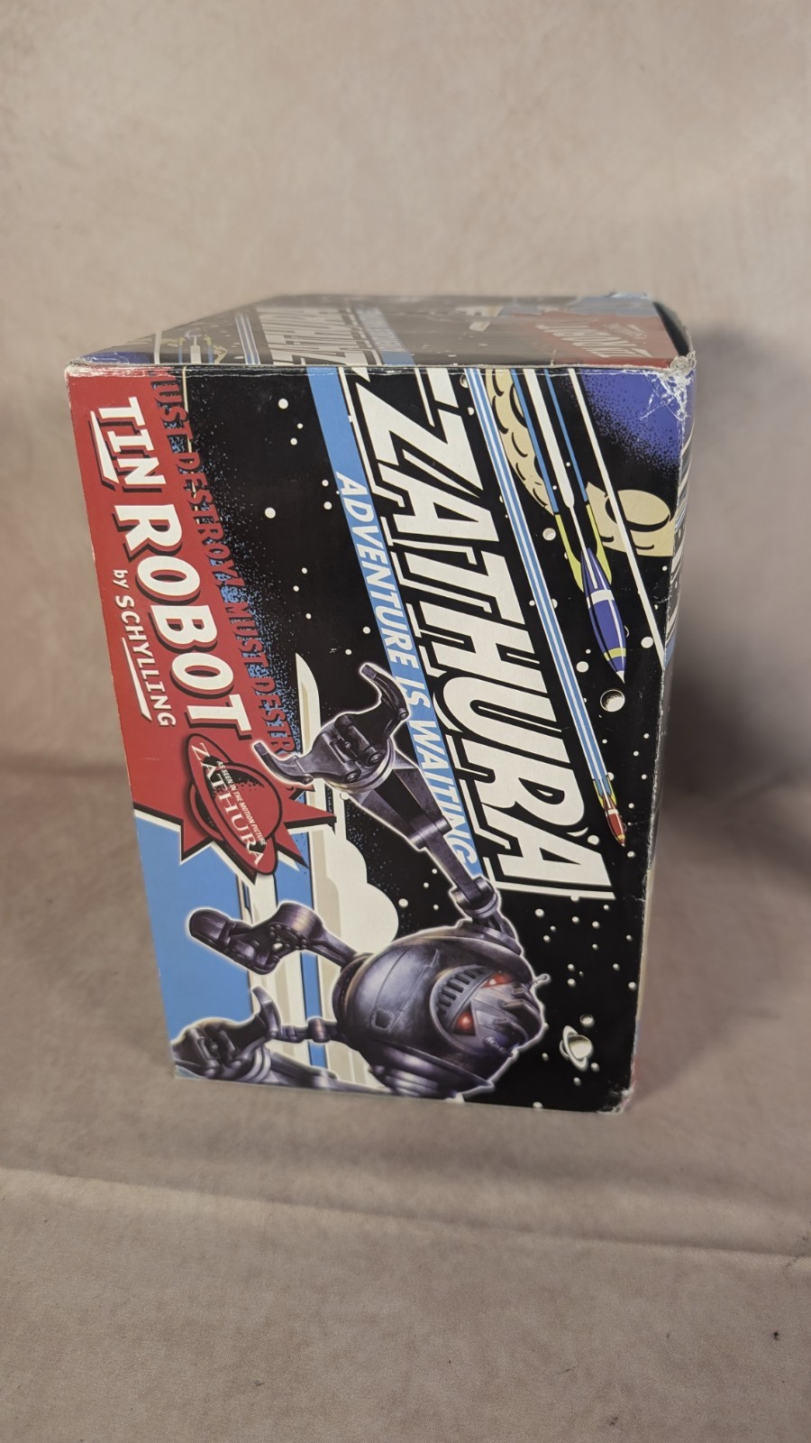 Zathura Tin Robot Clockwork By Schylling MINT With BOX / TESTED WORKS