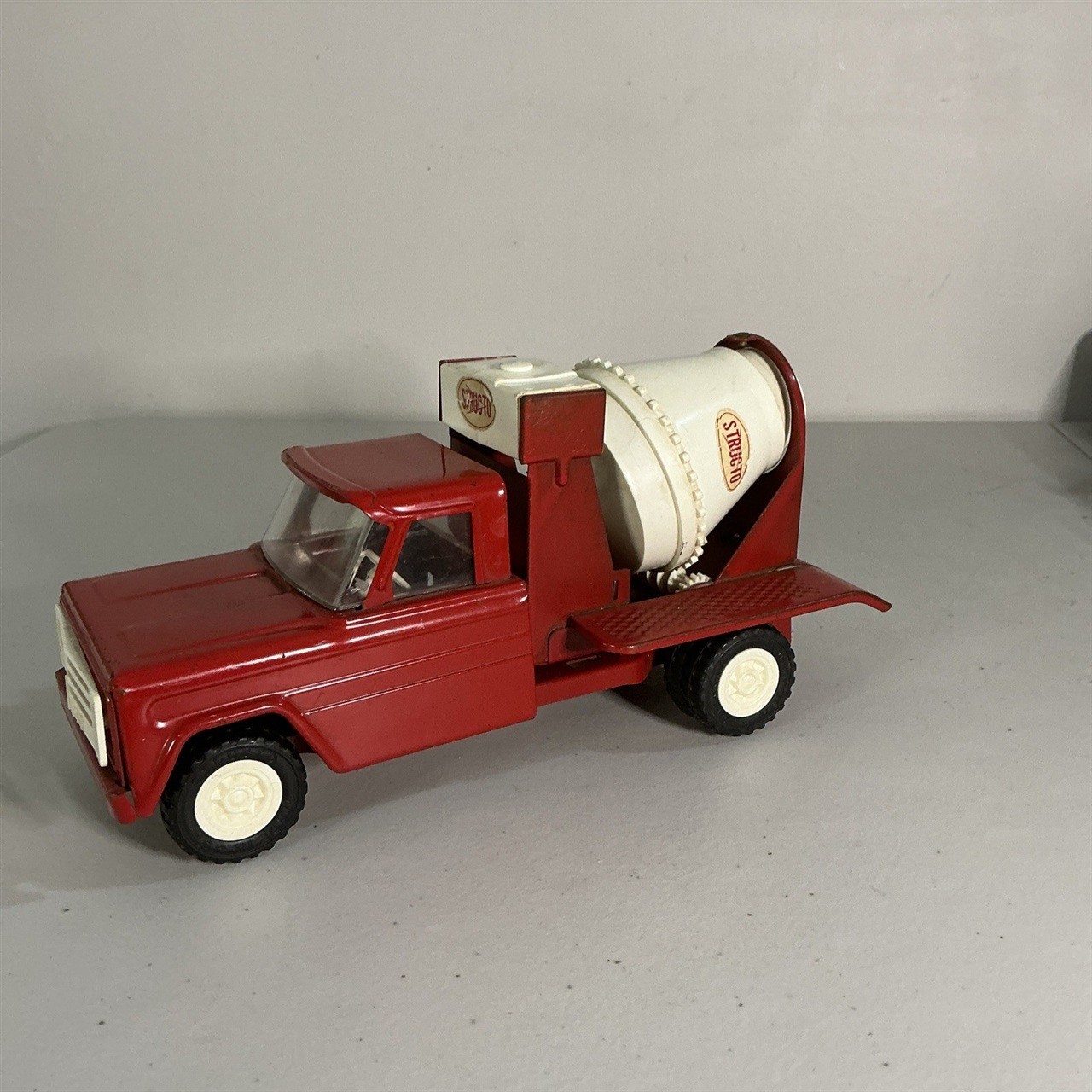 Structo Small Cement Truck & Misc Toy Oval Replacement Sticker Set ST-153