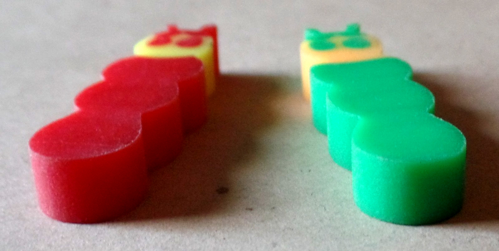 2 Vintage 1980-1990’s Mini Caterpillars
