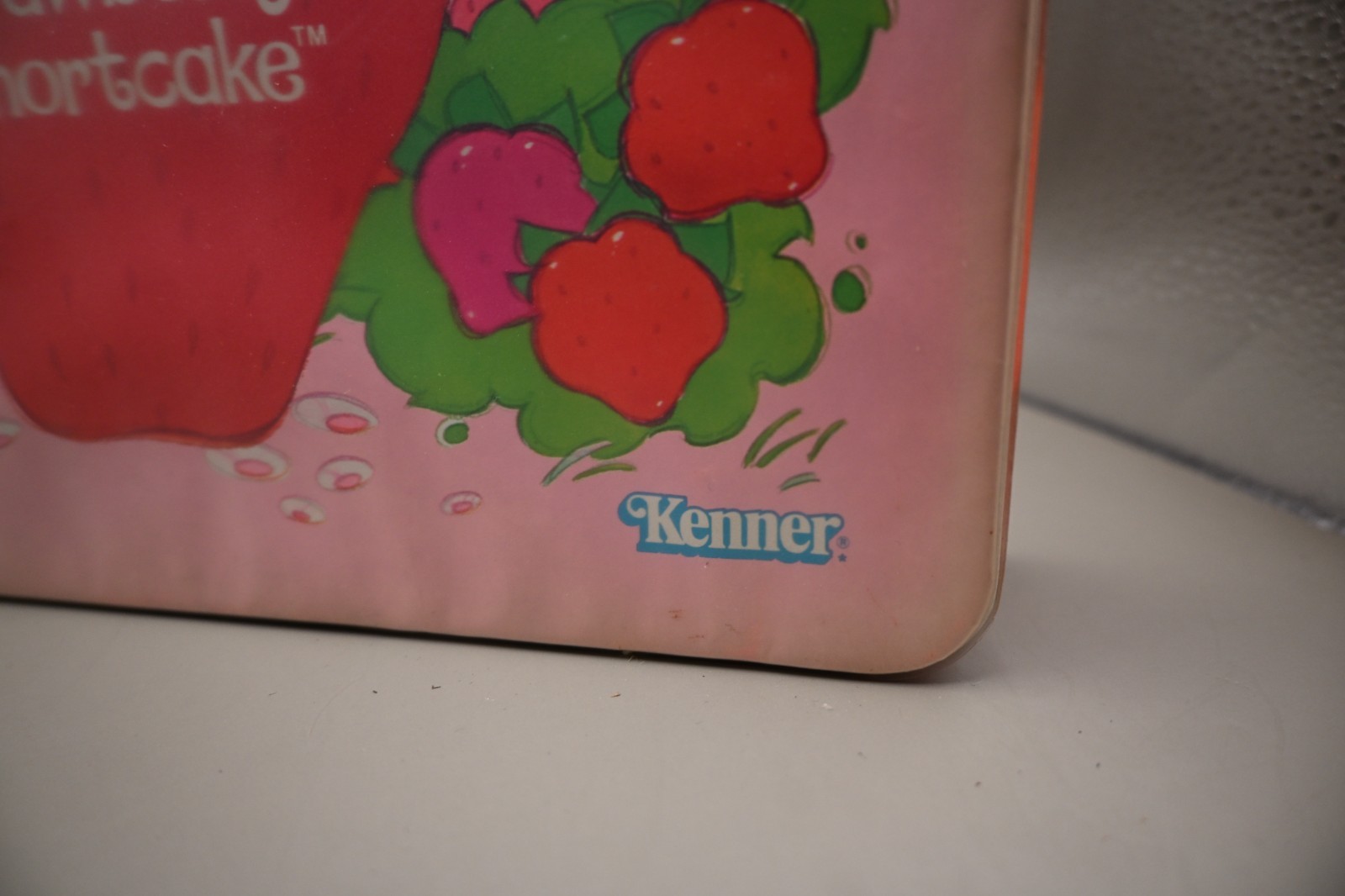 Vintage Strawberry Shortcake Carry Case Kenner 1980s Storage Organizer Only