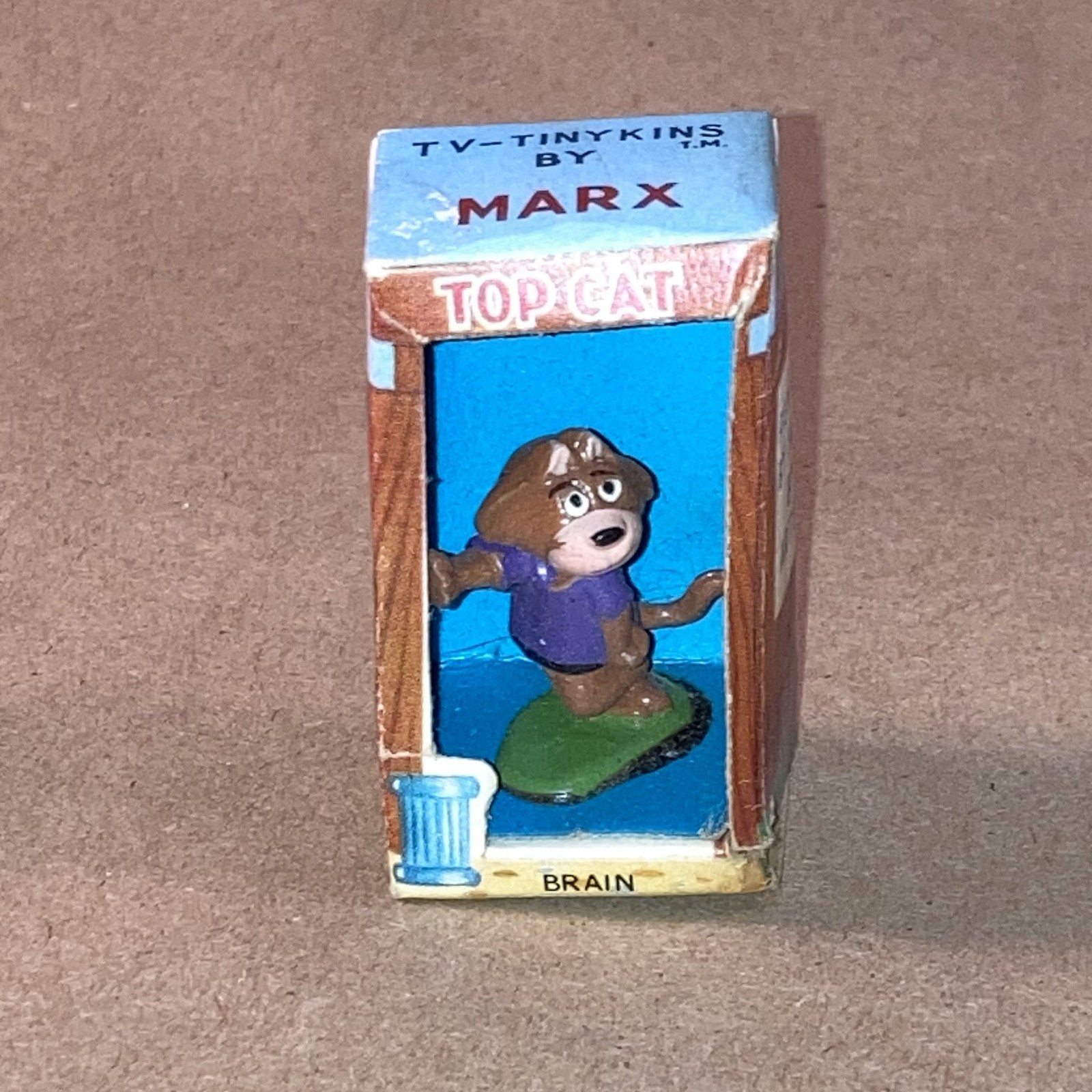 MARX Toys TV Tinykins Figurines- Top Cat BRAIN – NOS in Box