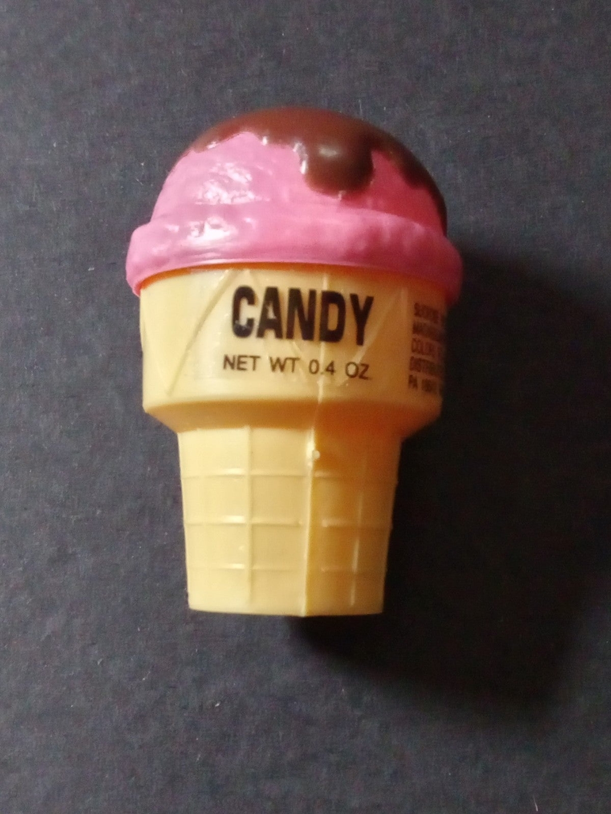Topps 1982 Vintage Sundae Bubble Gum Candy Container