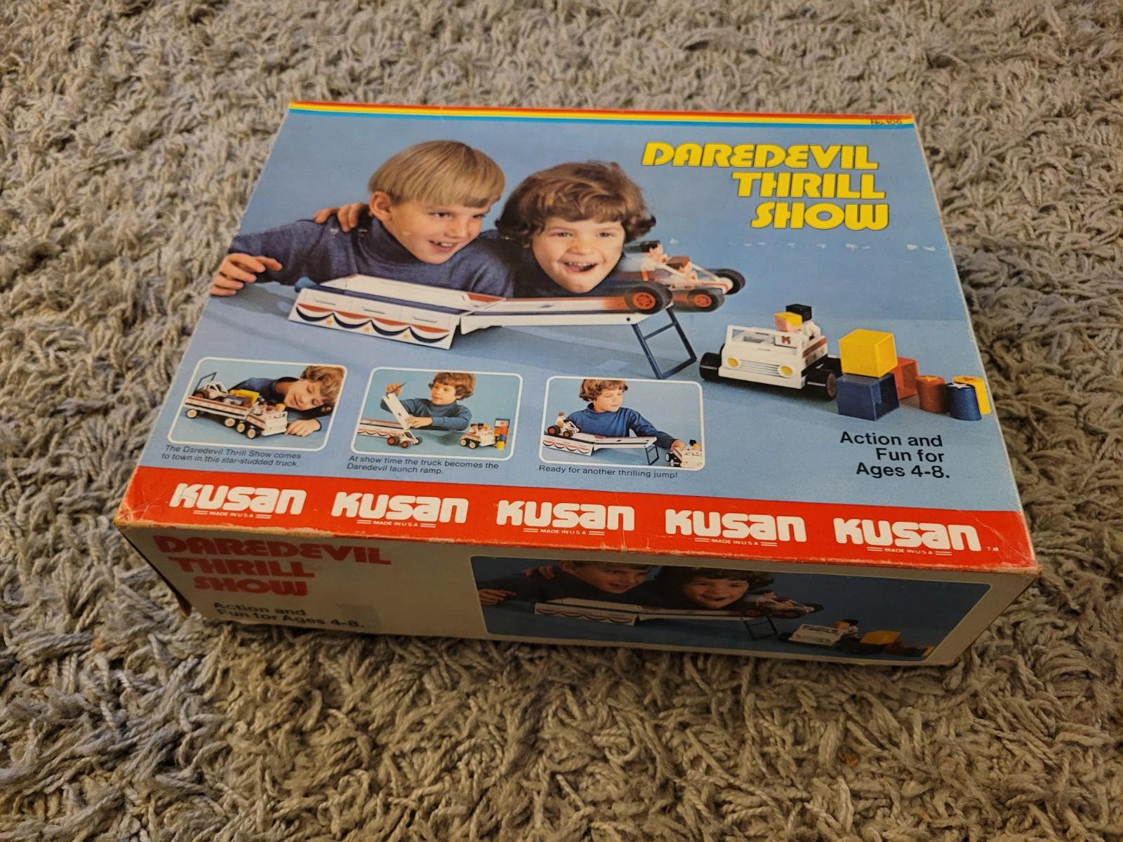 🔥🔥🔥 Vintage Kusan Daredevil Thrill Show – Tested Works – Extremely RARE