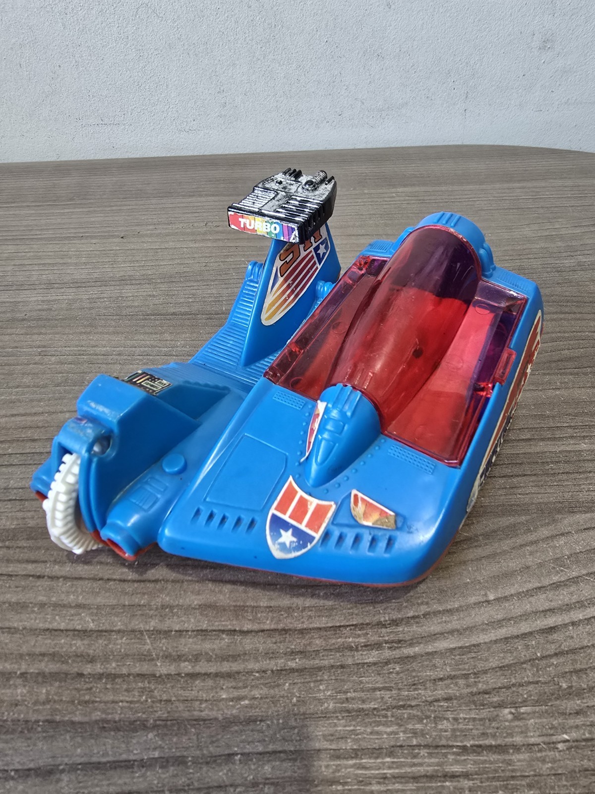 1986 Secret Wars – Exclusive Turbocycle Captain America Gulliver Brazil 🇧🇷