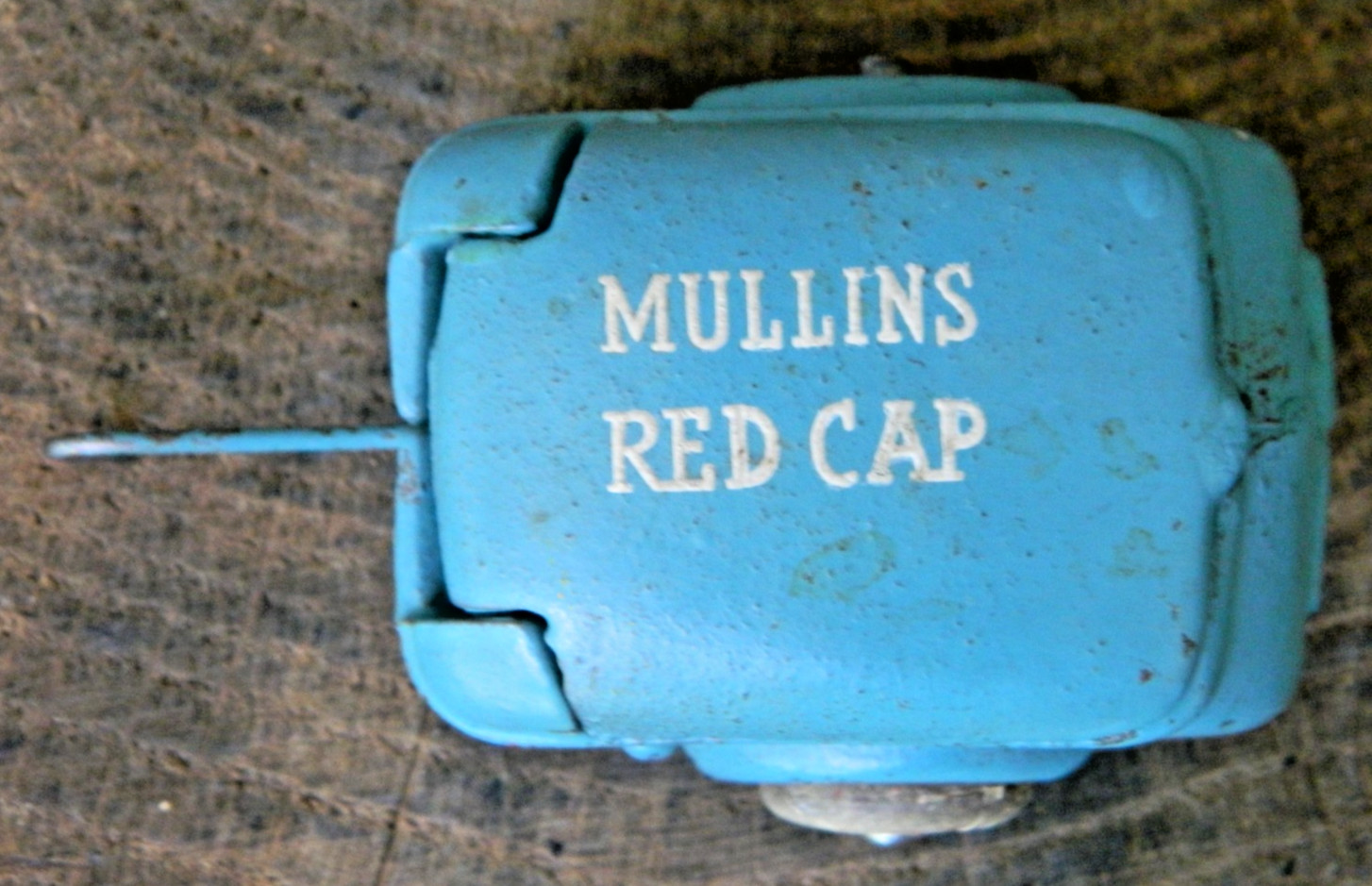 Rare Antique Arcade Cast-Iron 1930’s Sedan w/ Mullins Red Cap Utility Trailer