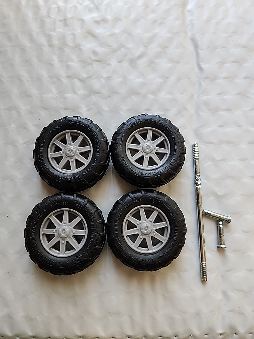 Imagination Adventure Series Set Of 4 Tires & Axles
