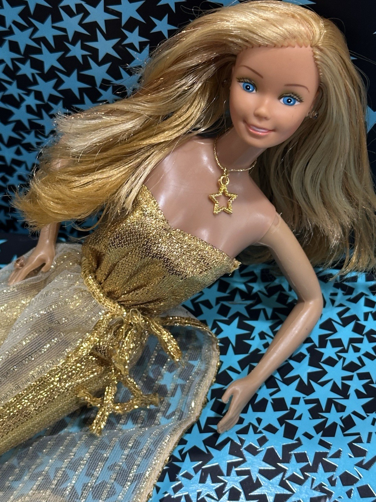 Golden Dream Barbie 1980 Vintage Mattel 1874 Taiwan In Original Clothes ⭐️