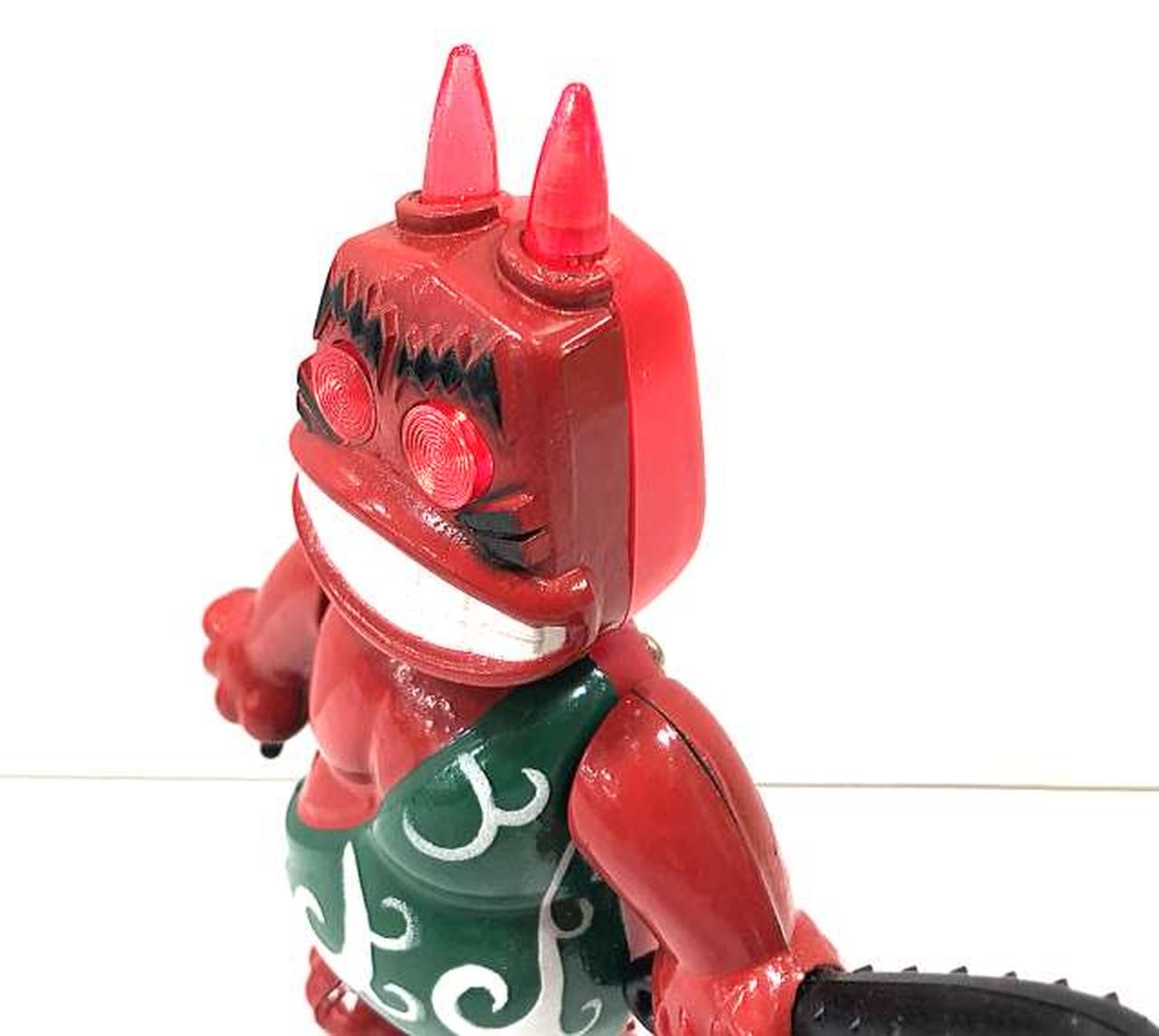 Sakura Manga Japanese Folktale Strong Alloy Oni Flashing Series Red