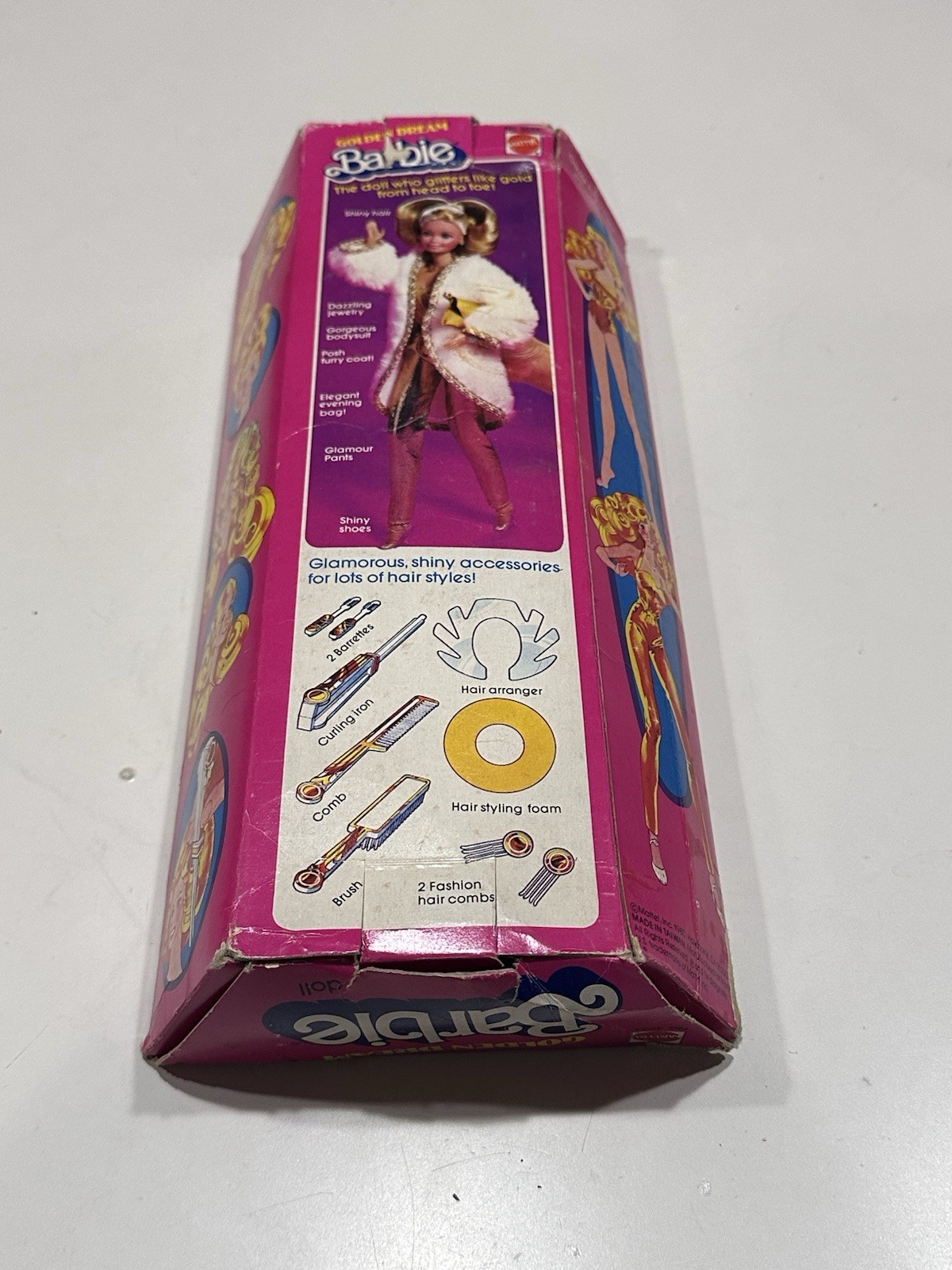 Golden Dream Barbie 1980 Vintage No 3533 Mattel Taiwan ~ In Original Box ⭐️