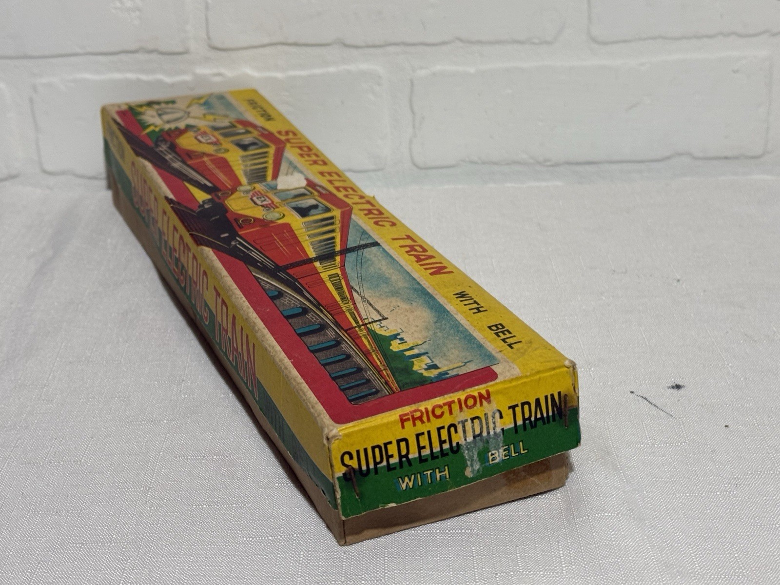 Super Express Electric Train Friction Made in Japan K Kokyu Shokai Works Clean!