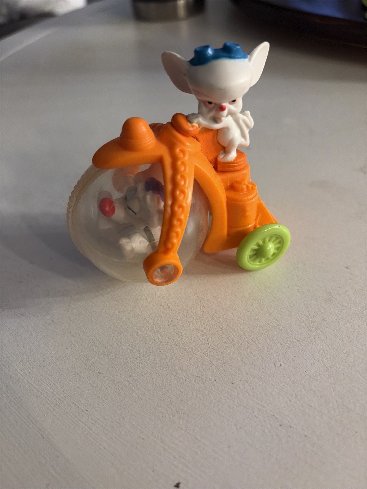 Vintage 1993 Warner Bros Experiment In Progress Toy Pinky and The Brain