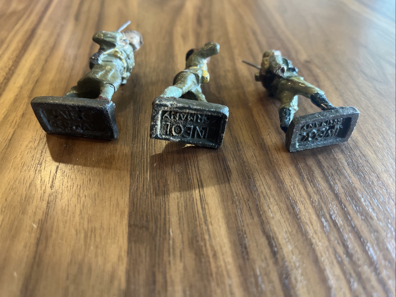 Lot Of 3 LINEOL Soldiers – Made In Germany