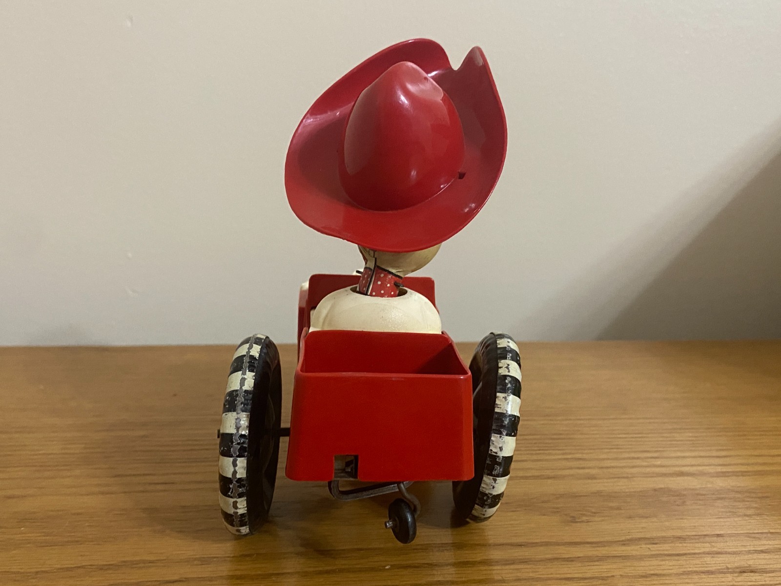 Vintage Marx Rodeo Joe Wind Up Crazy Jeep NA-47