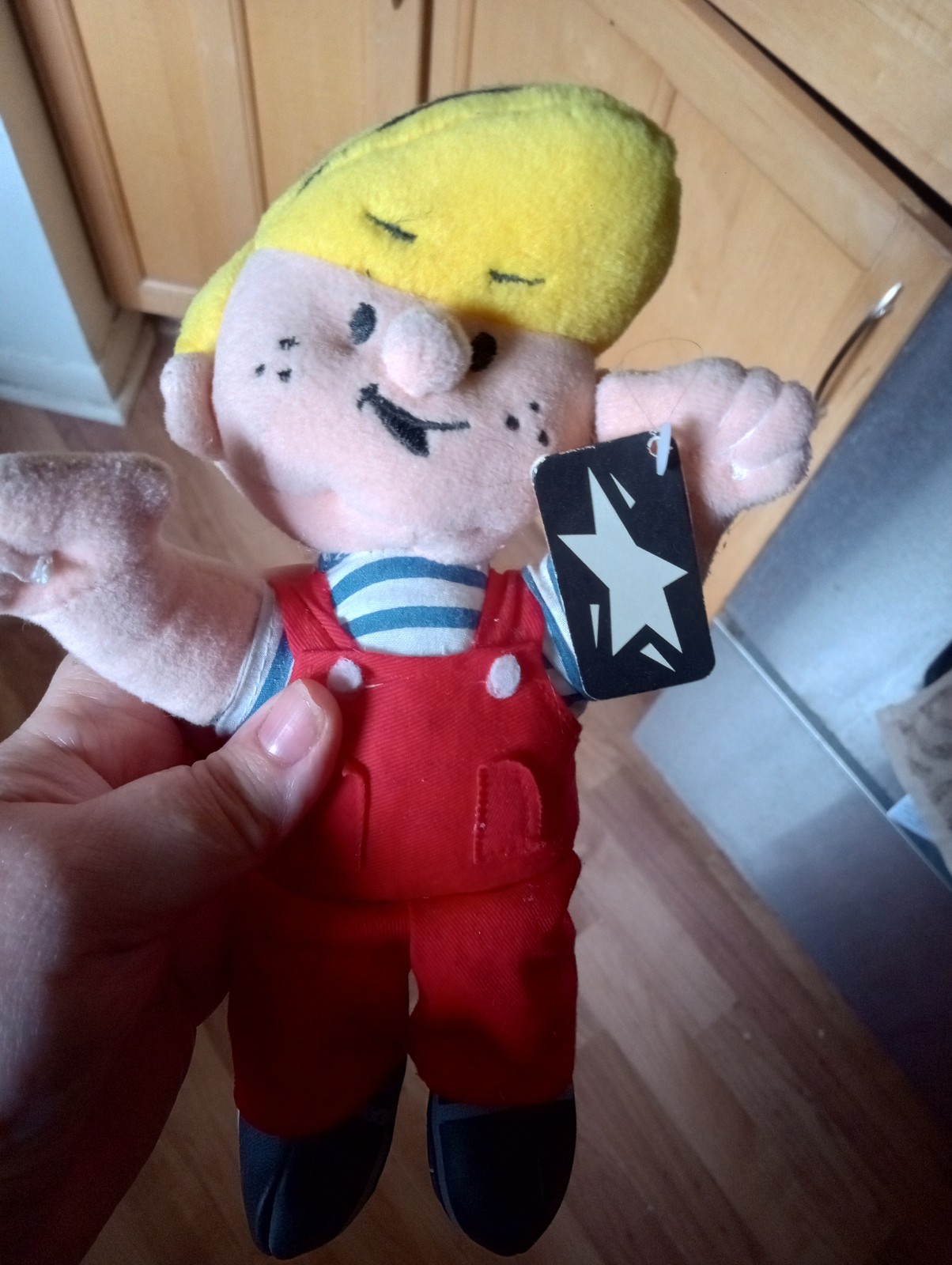 NWT Dennis The Menace Doll Plush 1990s