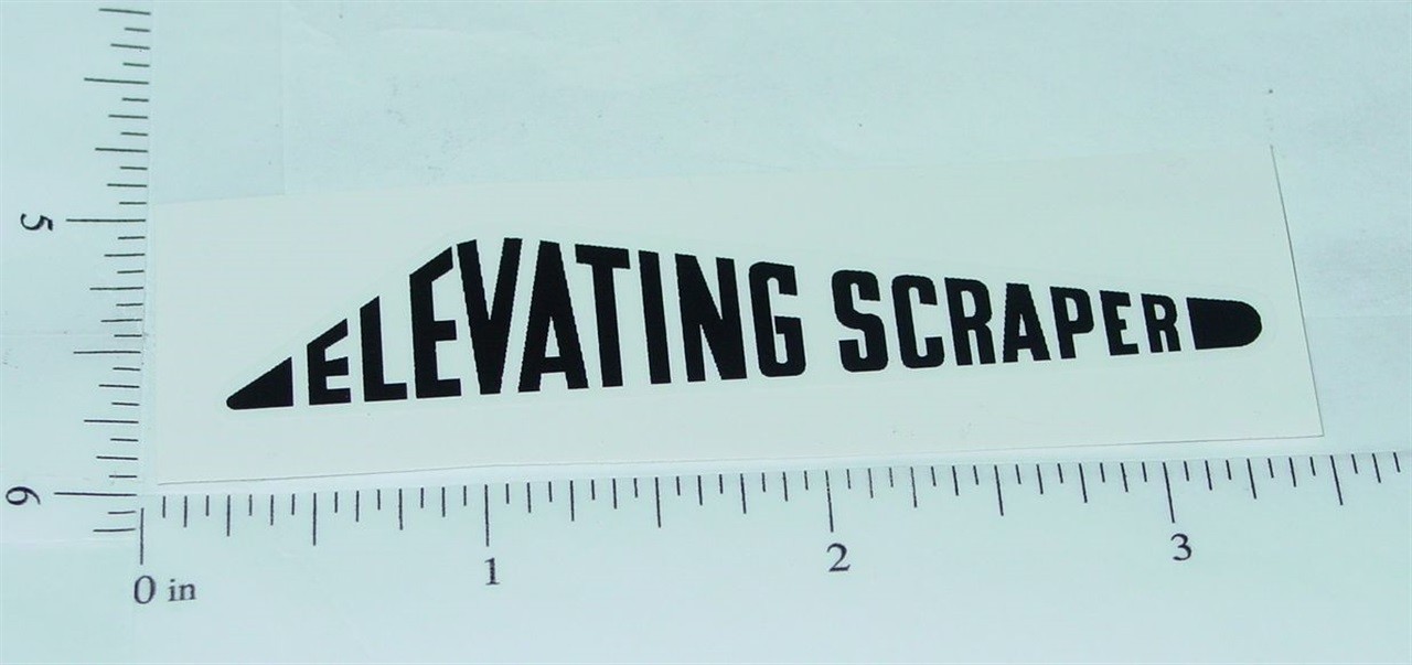 Nylint Elevating Scraper Construction Toy Sticker NY-054