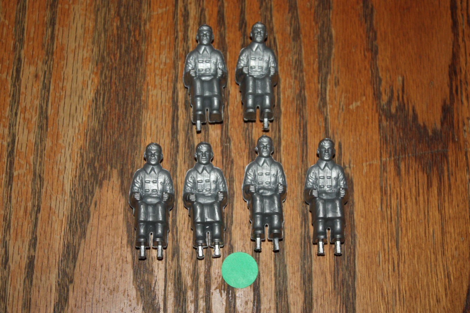 Lot of Six Vintage Deluxe Reading Fire Truck Firemen Seated Drivers – Marx, MPC