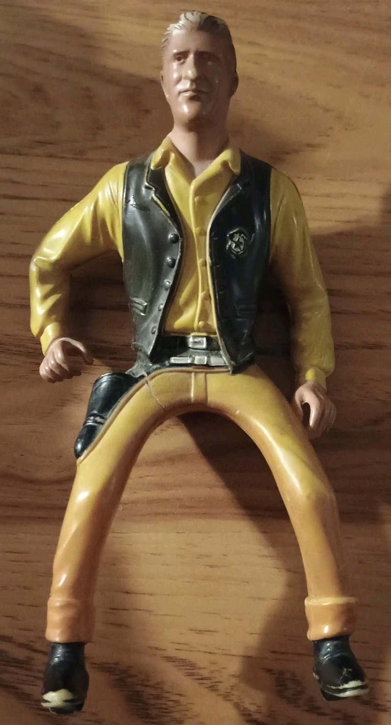 1960’s Heartland Western Figure,Gunsmoke’s Marshal Matt Dillon,used condition