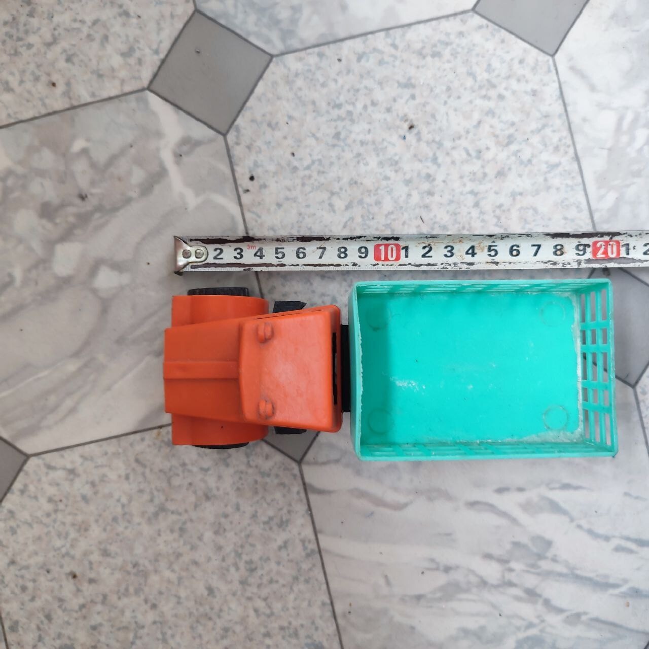 Vintage toy plastic truck Ukraine