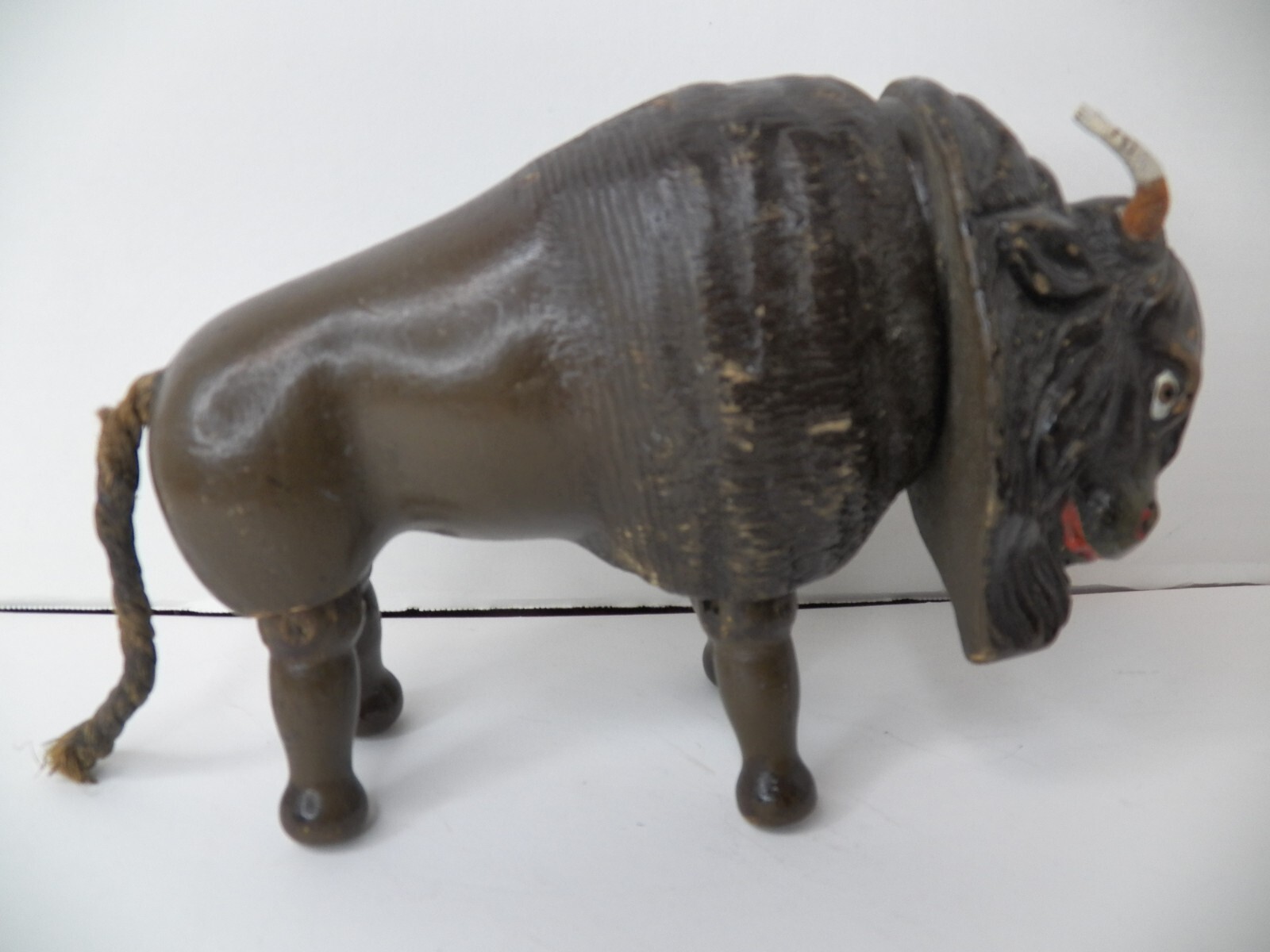 ANTIQUE SCHOENHUT HUMPTY DUMPTY CIRCUS BUFFALO