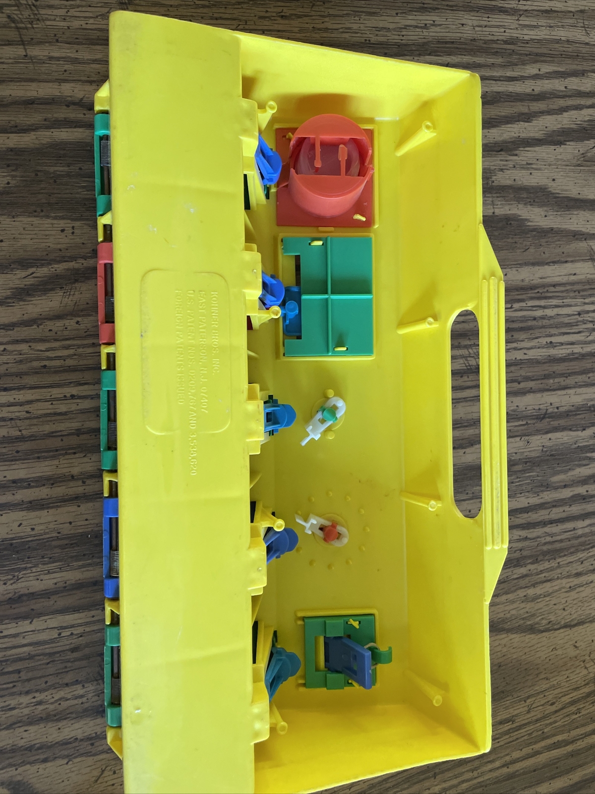 Vintage 1960s KOHNER BROS. Busy Surprise Box Pop Up, Twist, Slide & Turn Toy
