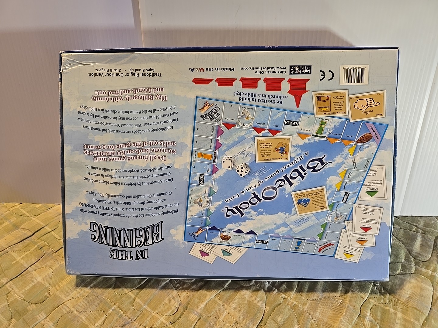 BIBLEOPOLY A Biblical Game Of Fun & Faith (INCOMPLETE)