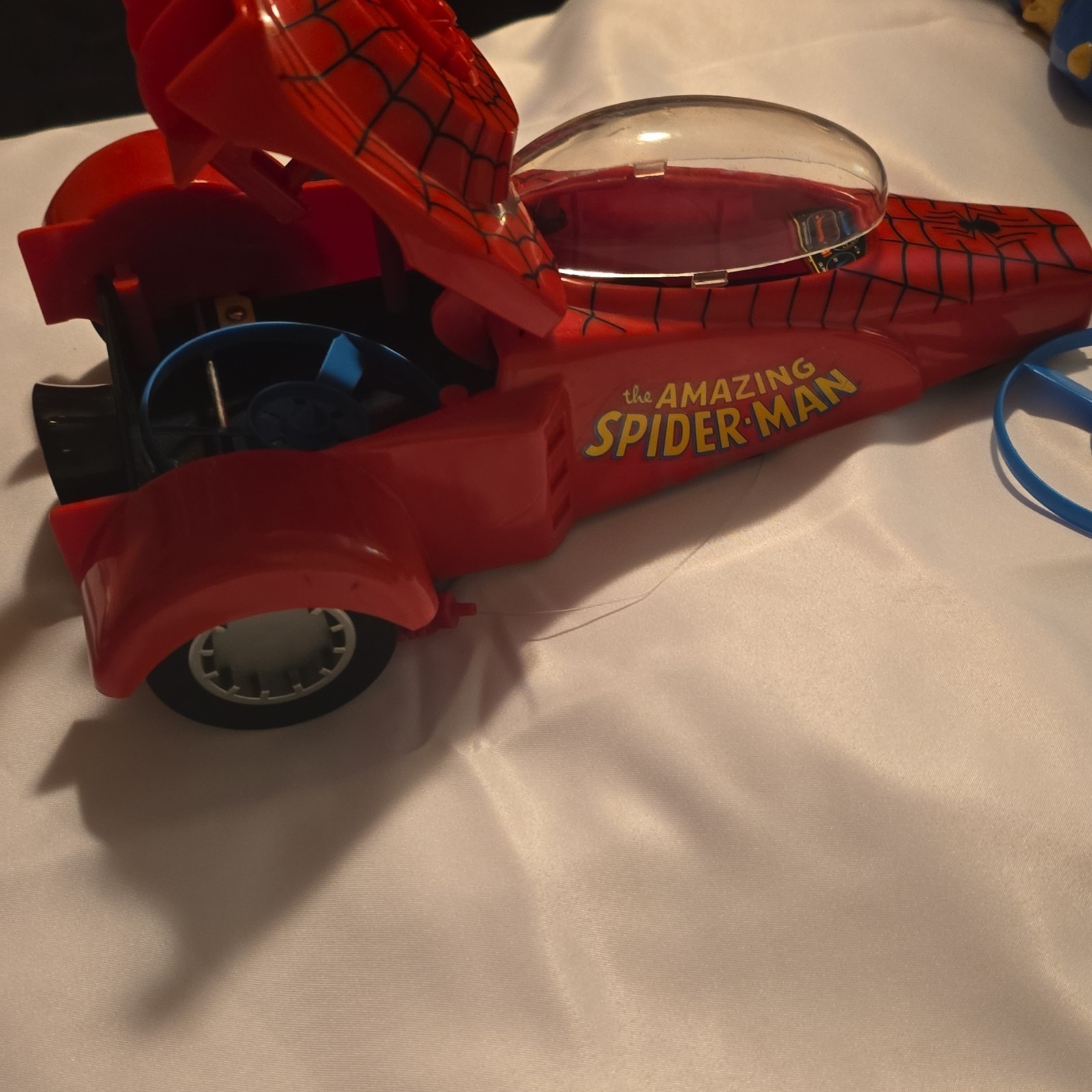 Marvel 1990s Vintage Spider-Man Action Figures & Vehicle Set.