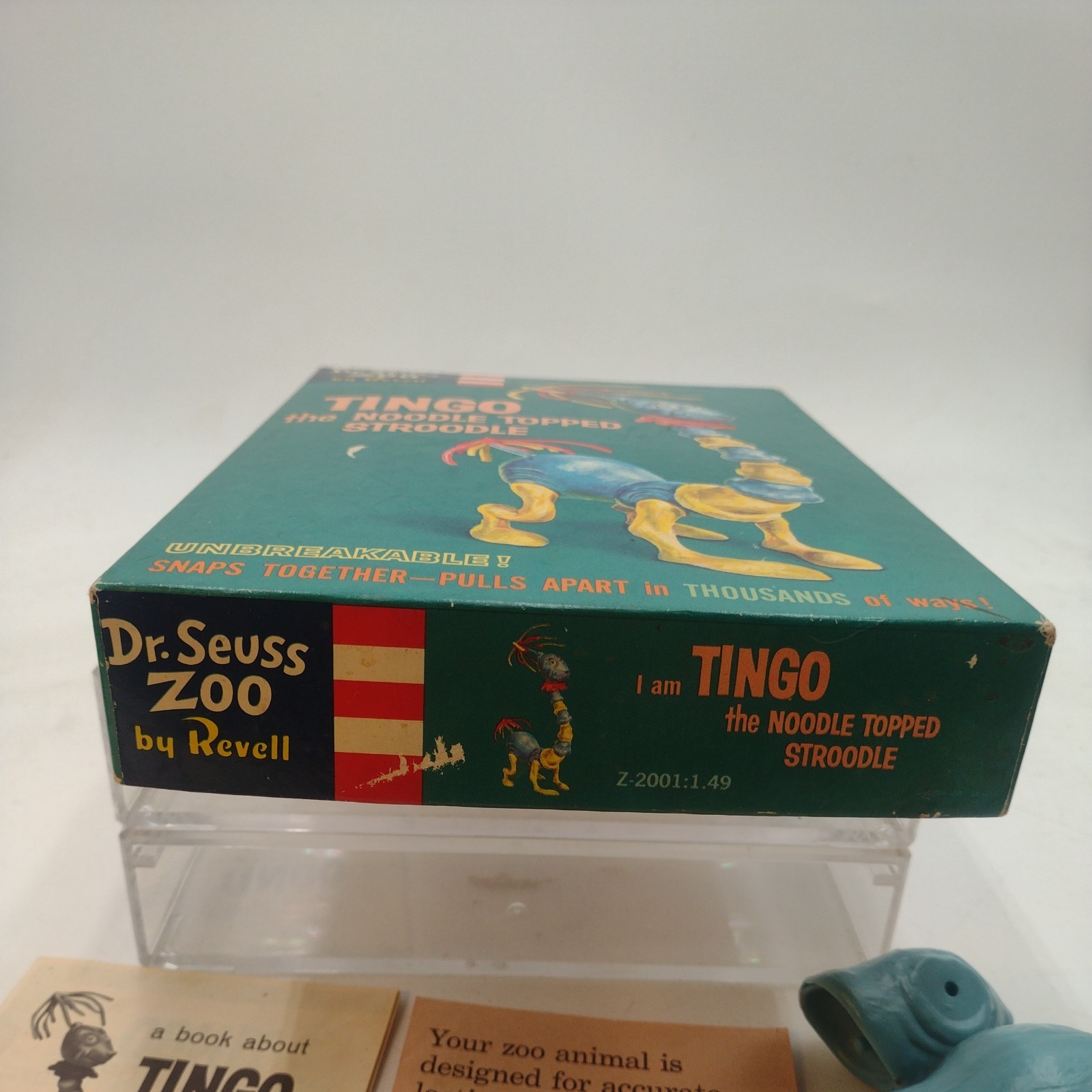Revell Dr. Seuss Zoo Tingi The Noodle Topped Stroodle Used As Is In Original Box