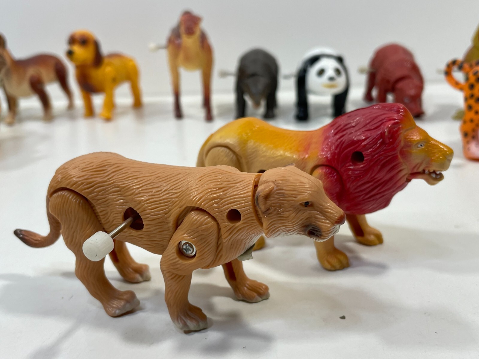 Lot of 33 – Vintage Wind Up Toy ANIMALS Mixed Lot Bundle