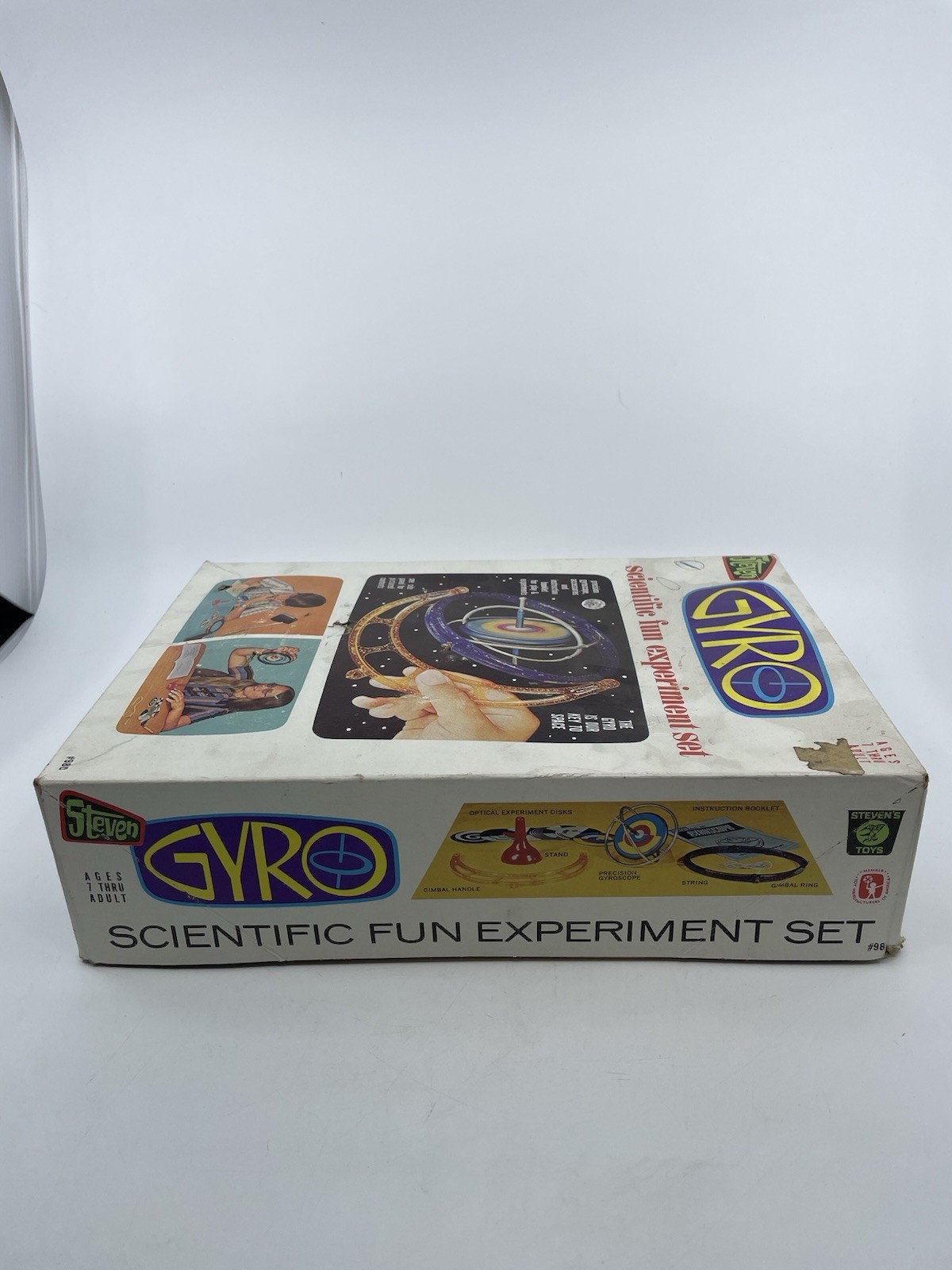 1960s 70s Steven’s Toys Gyro Set W/box Scientific Fun Experiment