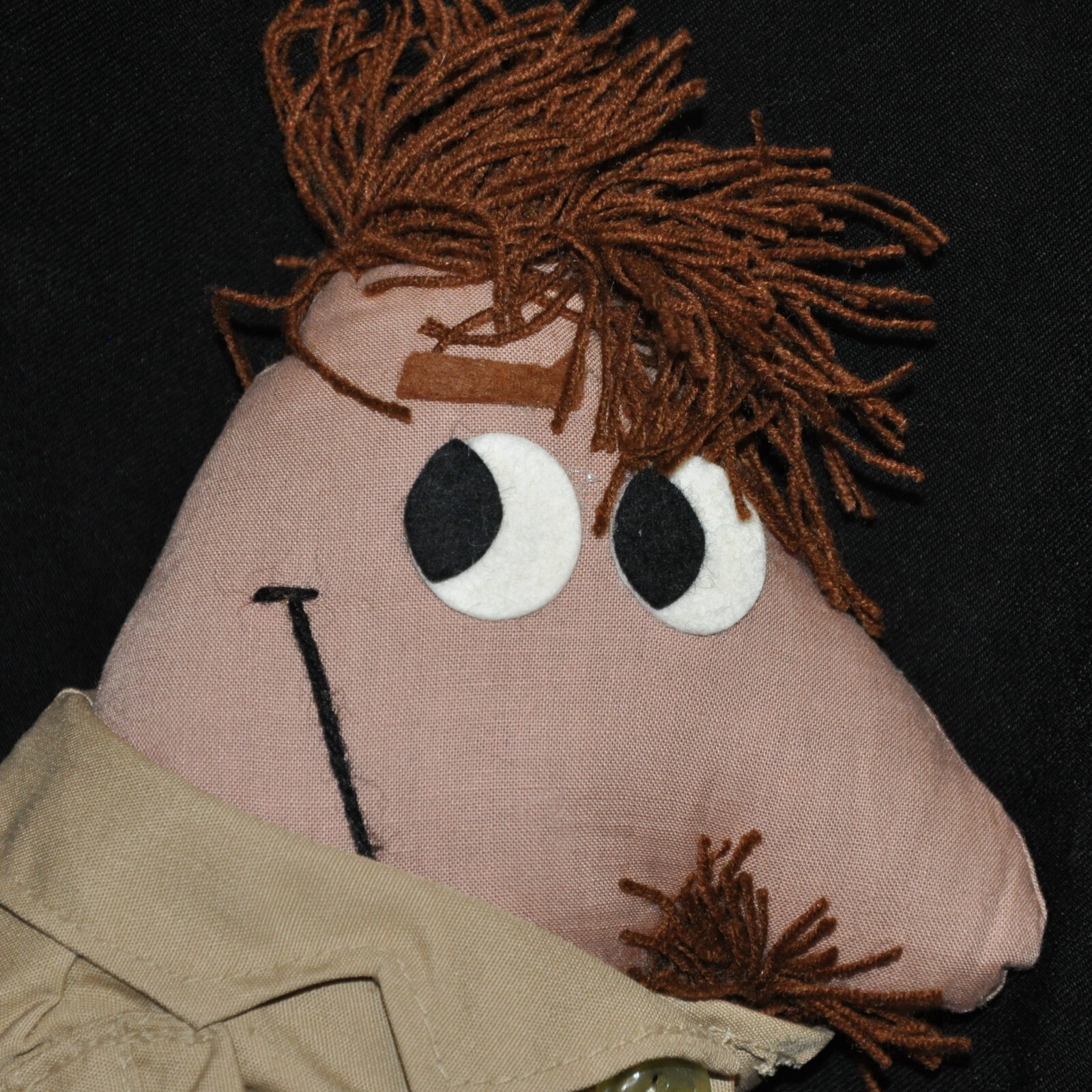 VTG 77 Mister Flashmore Jr Doll Mustached Trench Coat Flasher Privates Orig Tag