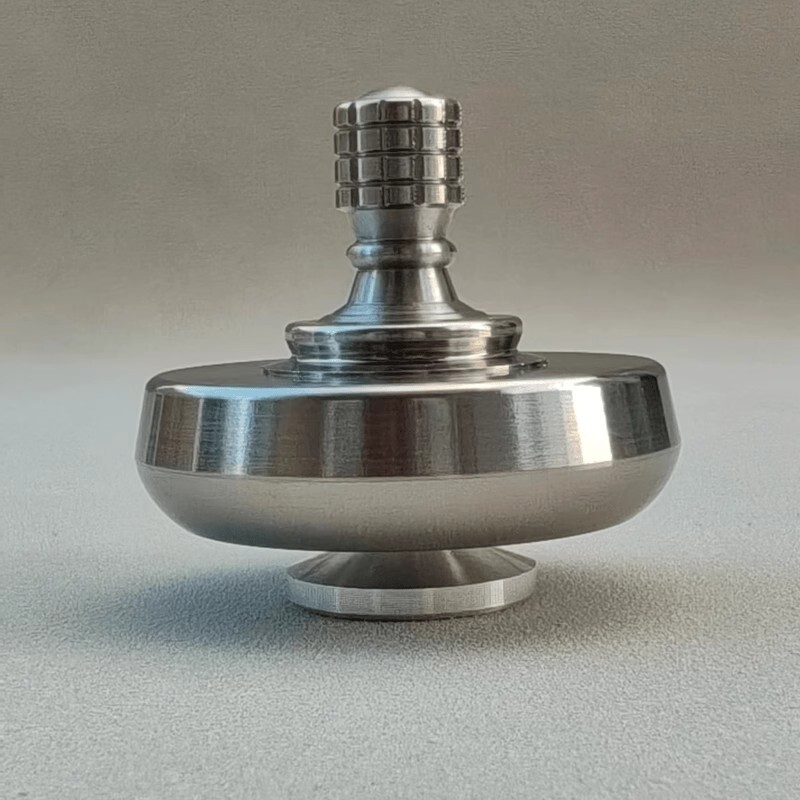 Titanium Alloy EDC Spinning Top Top Spinner Mental Stress Relief Fidget Toys