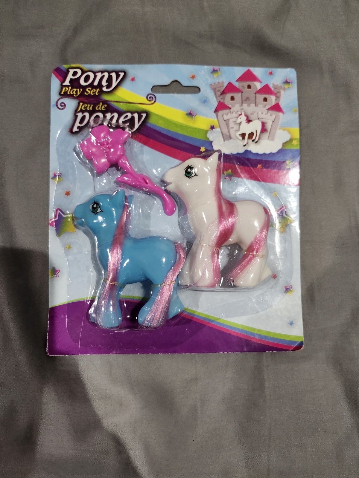 Vintage Greenbrier My Little Pony Play Set Clone 1980s Toy in Orig. Package