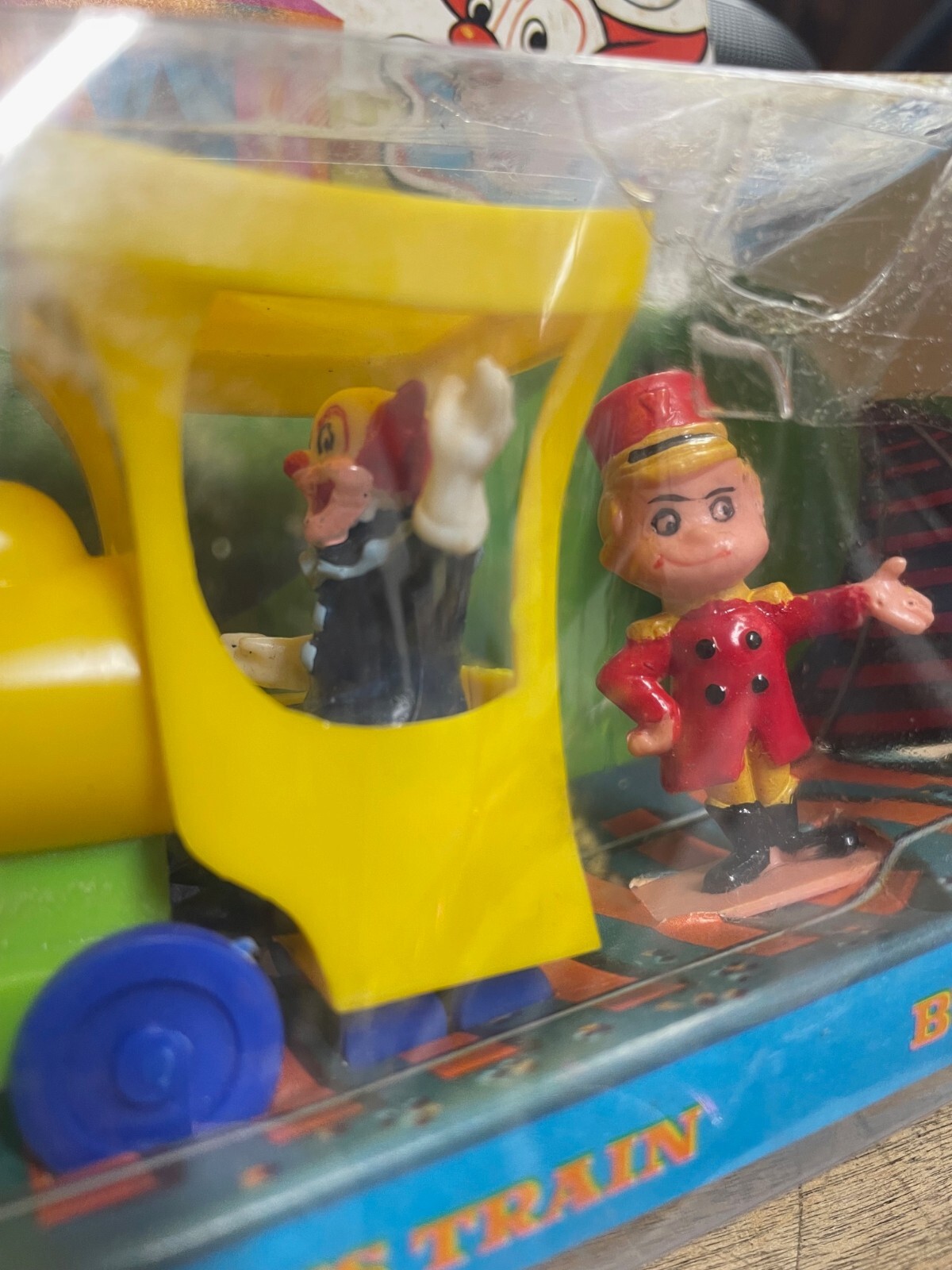Bozo the Clown Circus Train No 875 Multiple Toymakers 1970