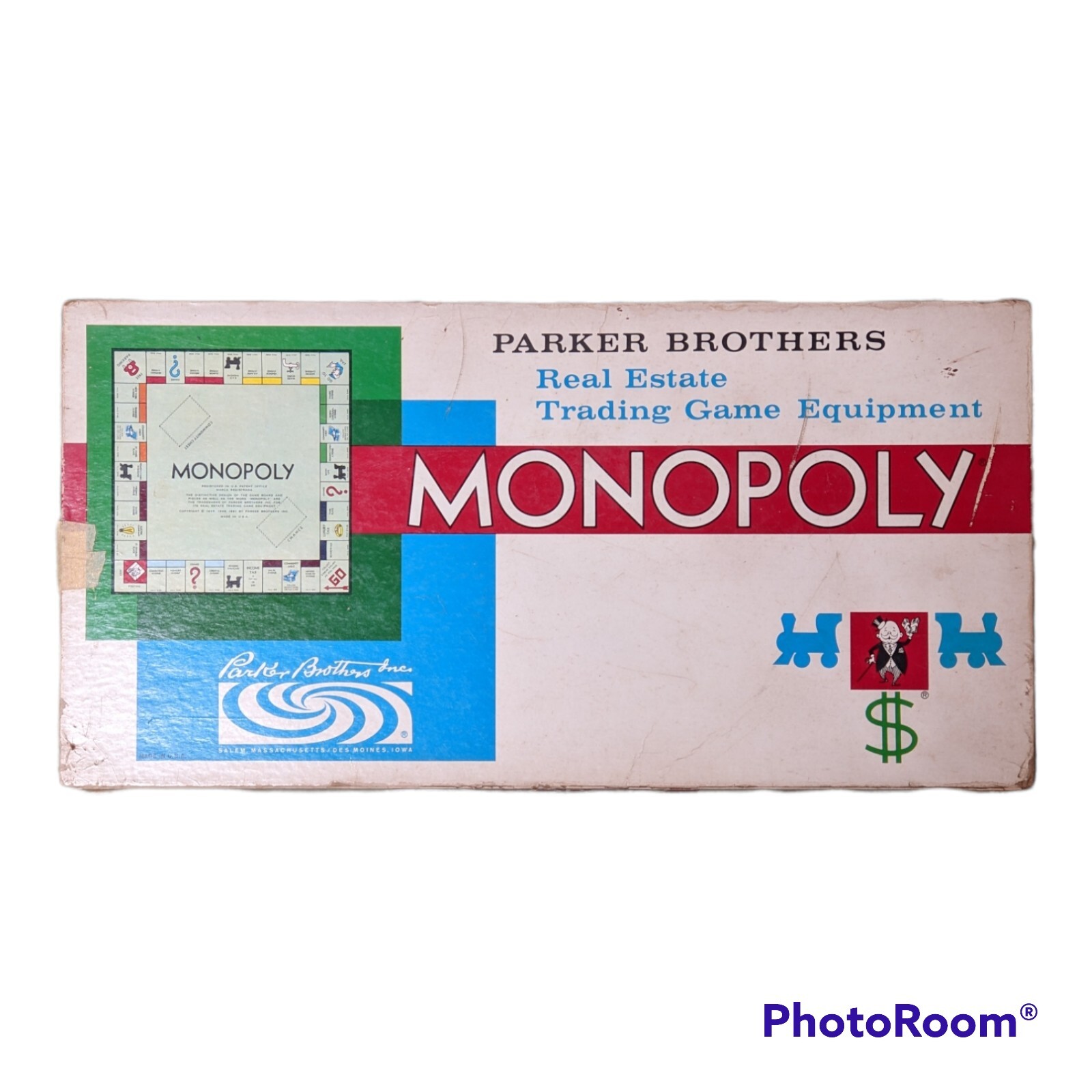 Monopoly 1961 Game 8 Hotels 30 Houses 15 Chance Cards Otherwise Complete