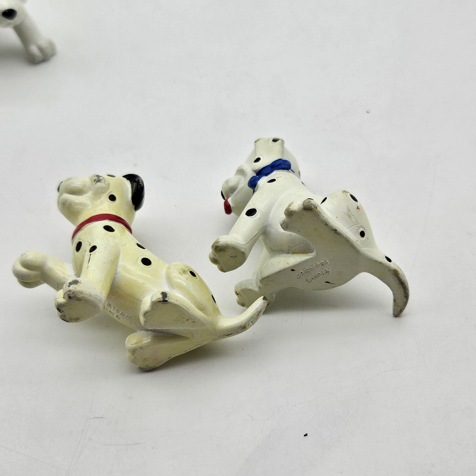 Vintage Lot Of 14 Dalmatian Dog Figures My Precious Pets By Jasman & Disney 101