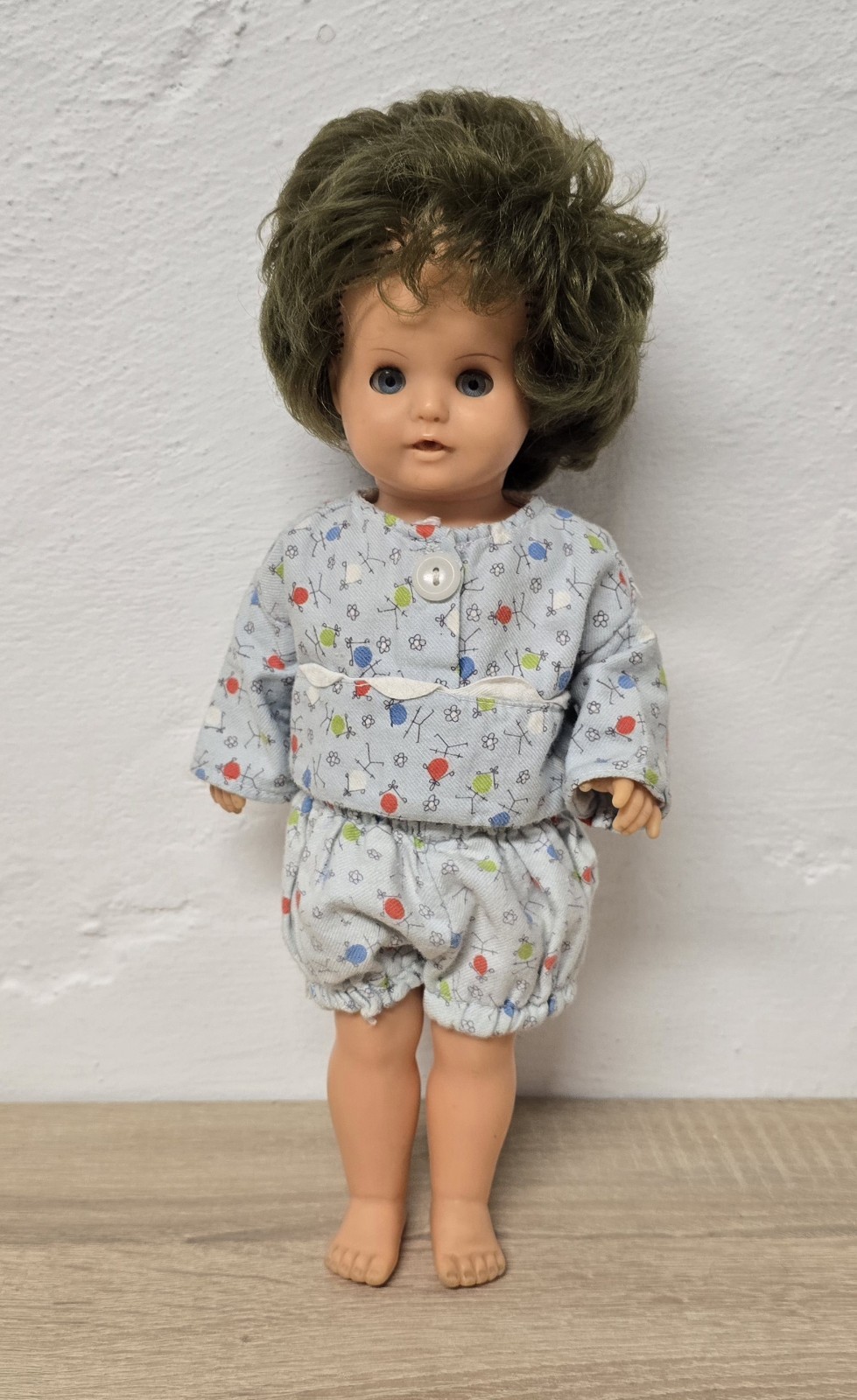 Doll vinyl doll Schildkröt doll 32 cm sleep eyes Vintage